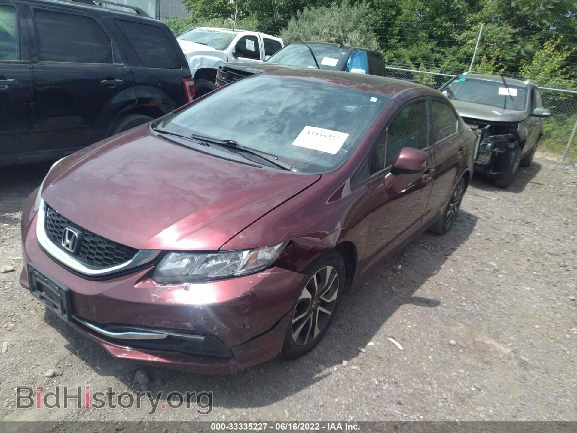 2013 HONDA CIVIC SDN - VIN: 19XFB2F89DE010794 - Фото 2