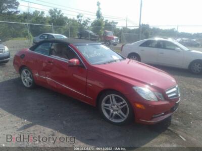 2012 Mercedes-Benz E-CLASS 350, red — VIN WDDKK5KF0CF142177, IAAI