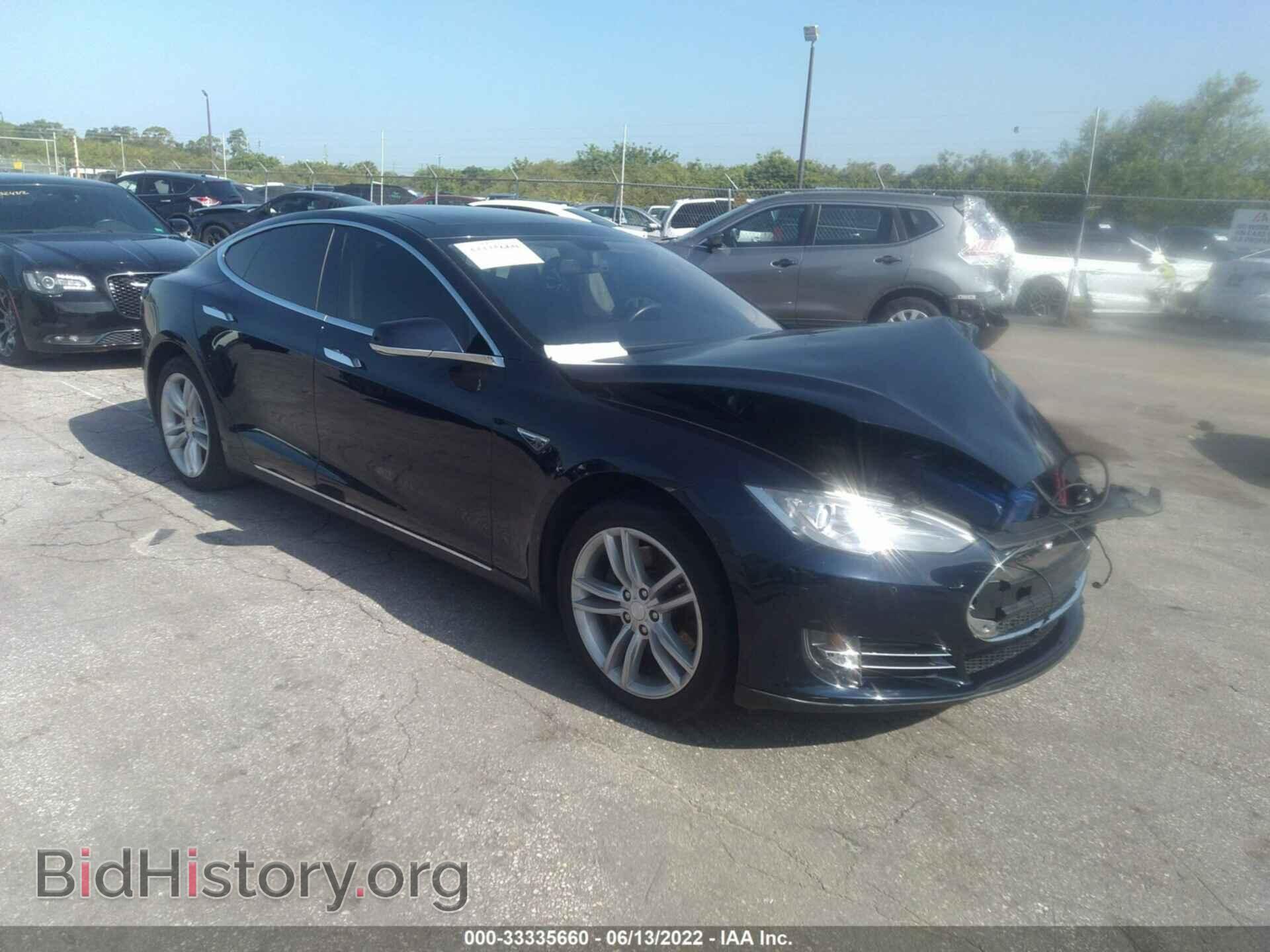 Photo 5YJSA1H12EFP44975 - TESLA MODEL S 2014