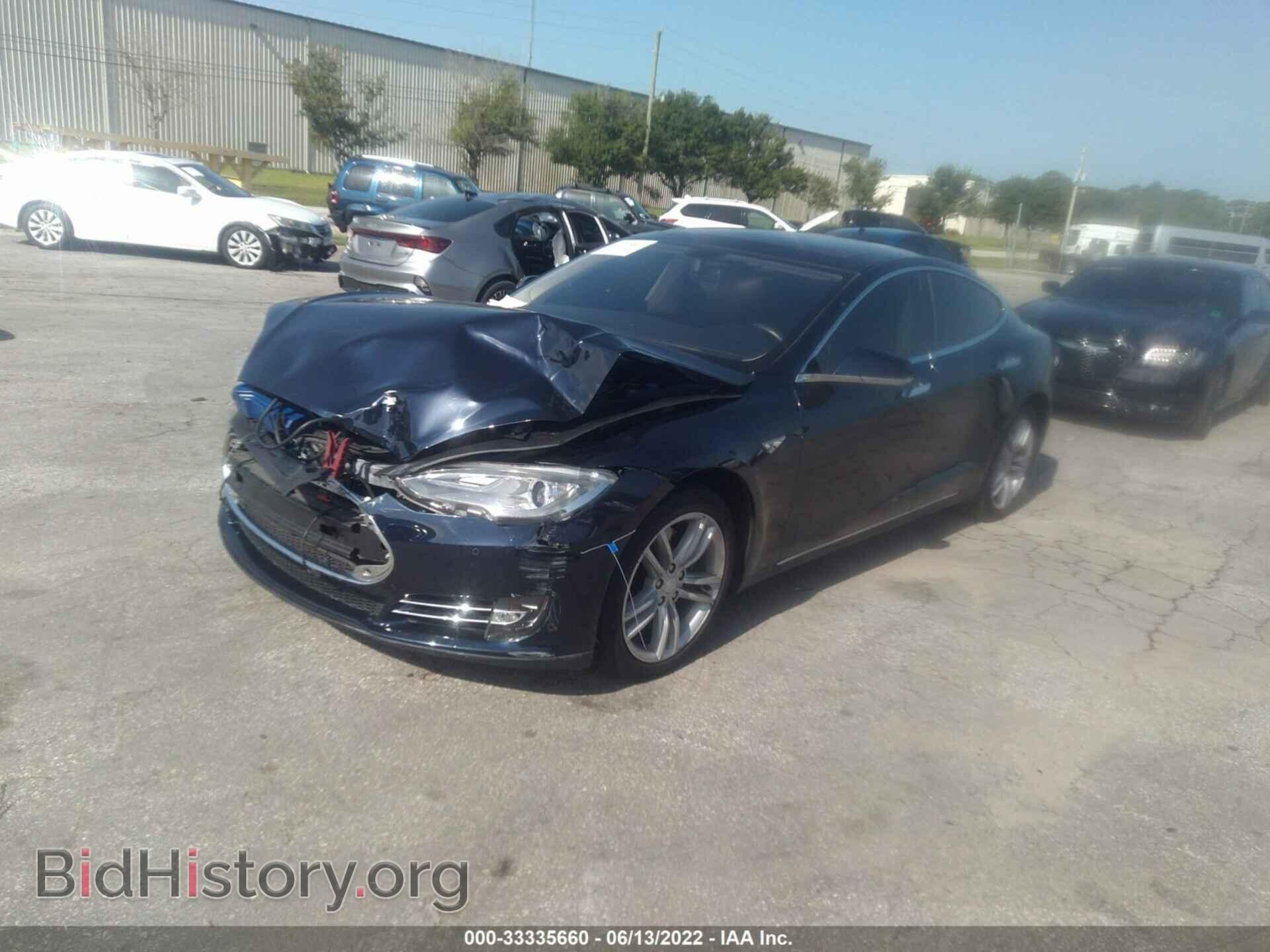 2014 TESLA MODEL S - VIN: 5YJSA1H12EFP44975 - Photo 2