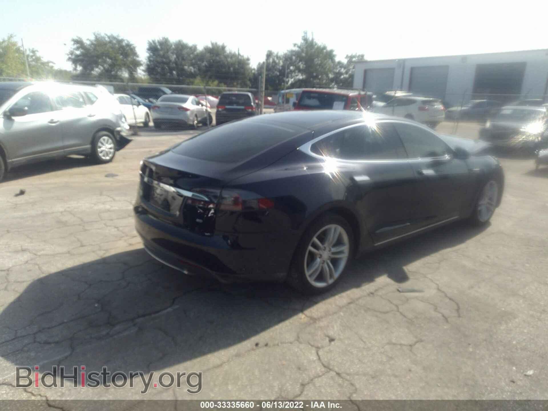 2014 TESLA MODEL S - VIN: 5YJSA1H12EFP44975 - Photo 4