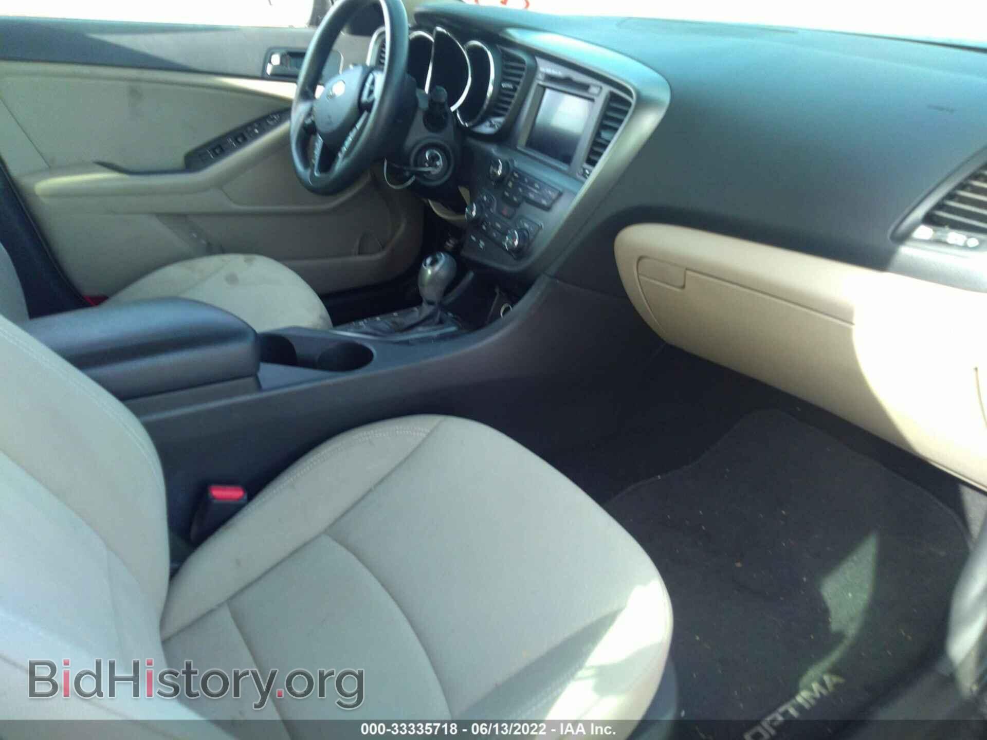 2013 KIA OPTIMA - VIN: KNAGM4A75D5329014 - Фото 5
