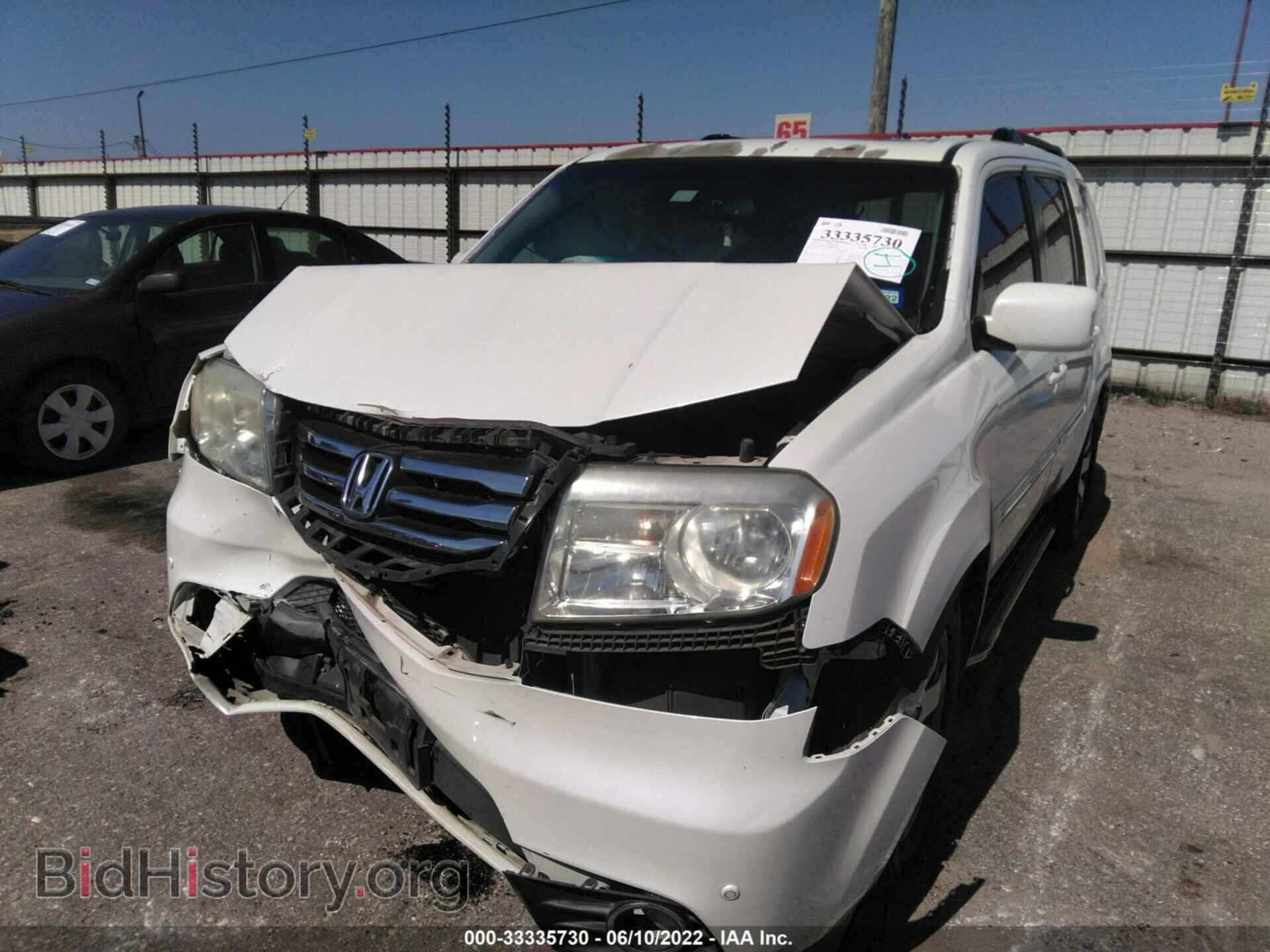 2013 HONDA PILOT - VIN: 5FNYF3H90DB015496 - Фото 2