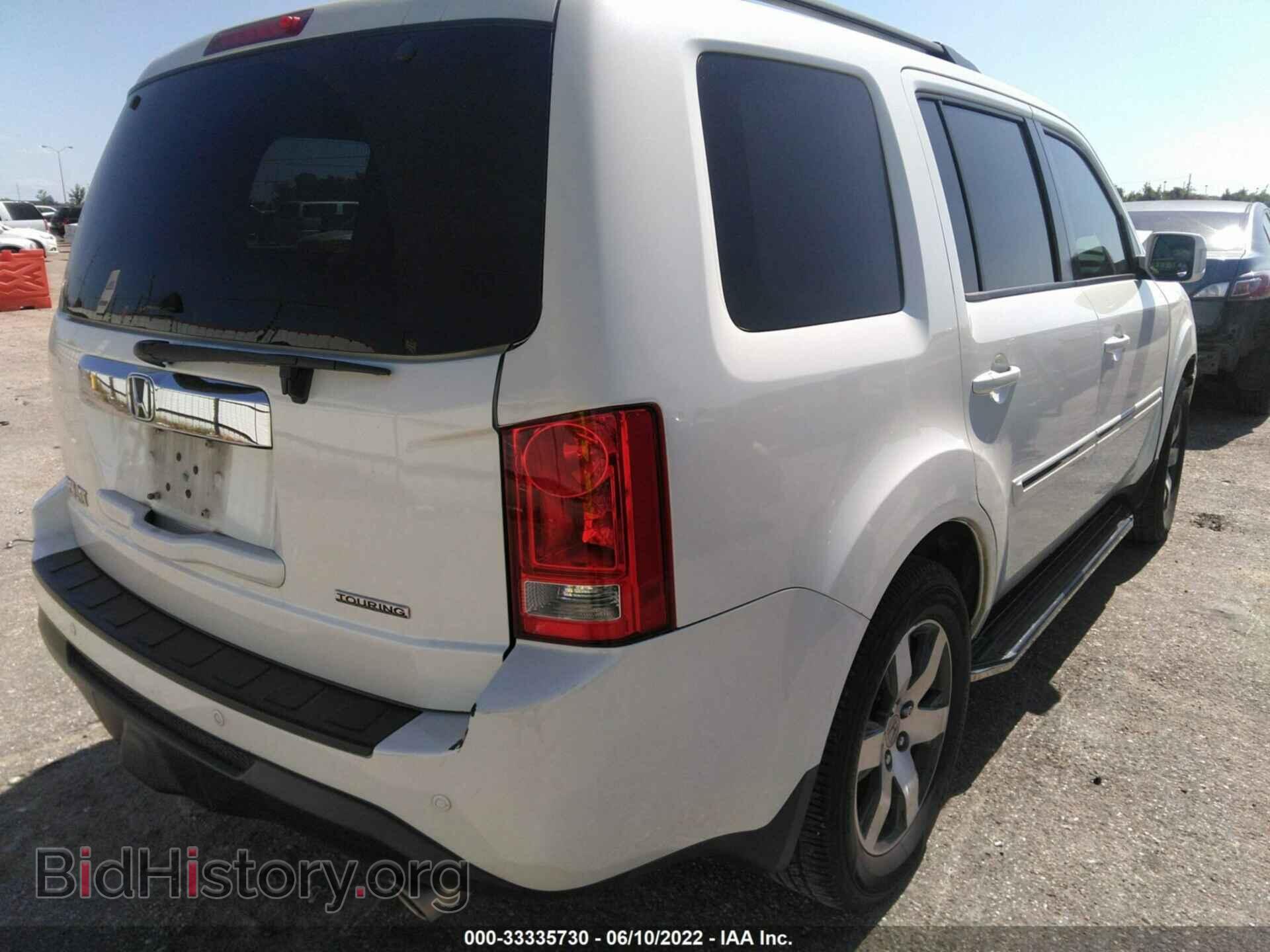 2013 HONDA PILOT - VIN: 5FNYF3H90DB015496 - Фото 4