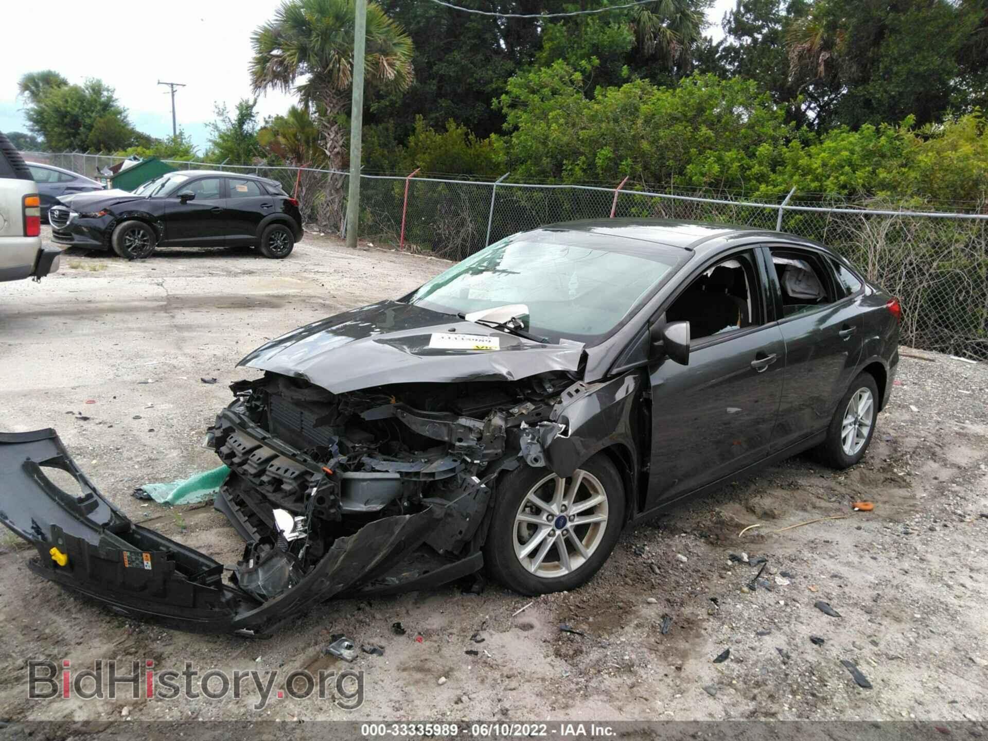2018 FORD FOCUS - VIN: 1FADP3F20JL291628 - Фото 2