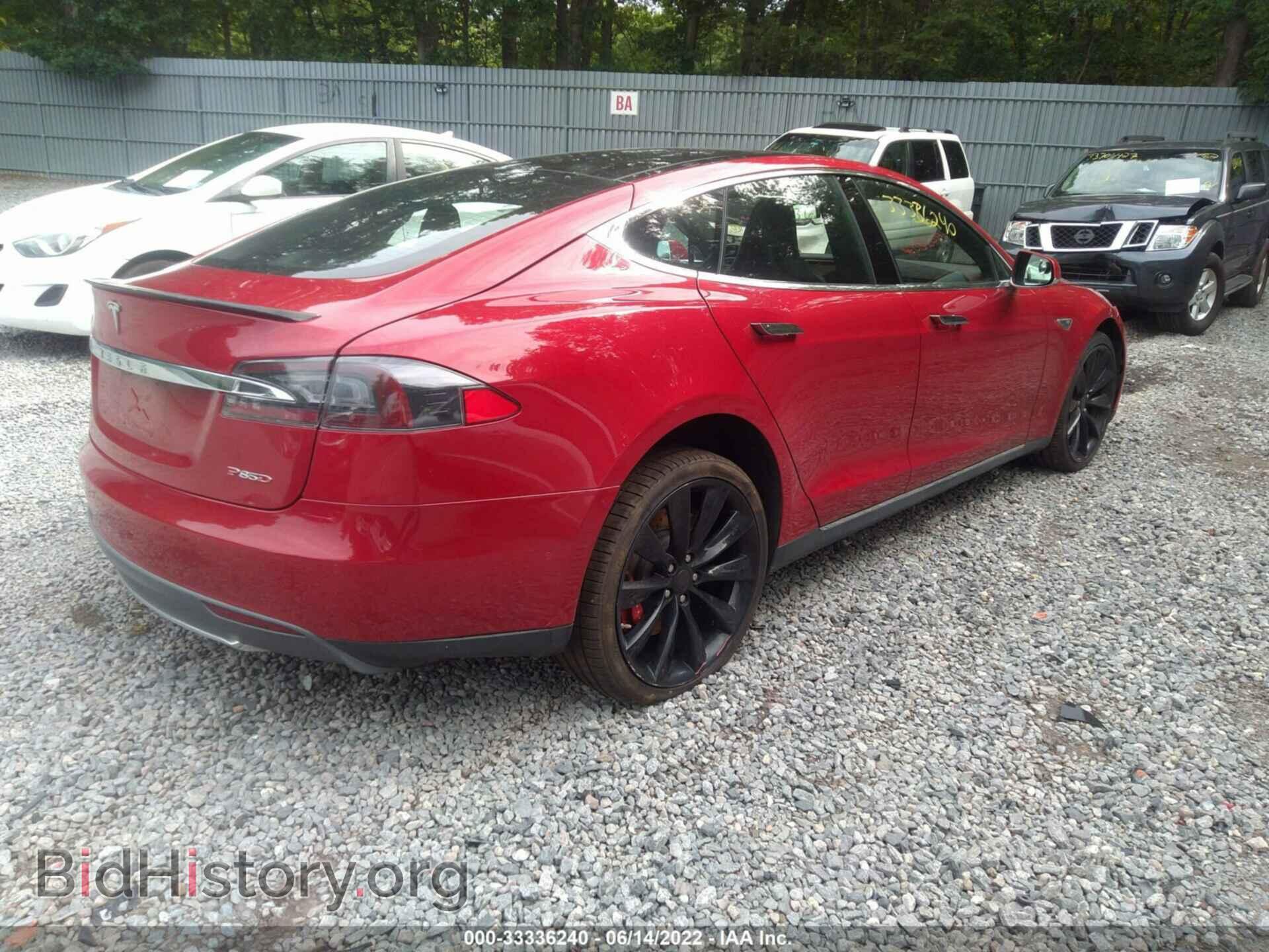 2014 TESLA MODEL S - VIN: 5YJSA1H26EFP64848 - Photo 4