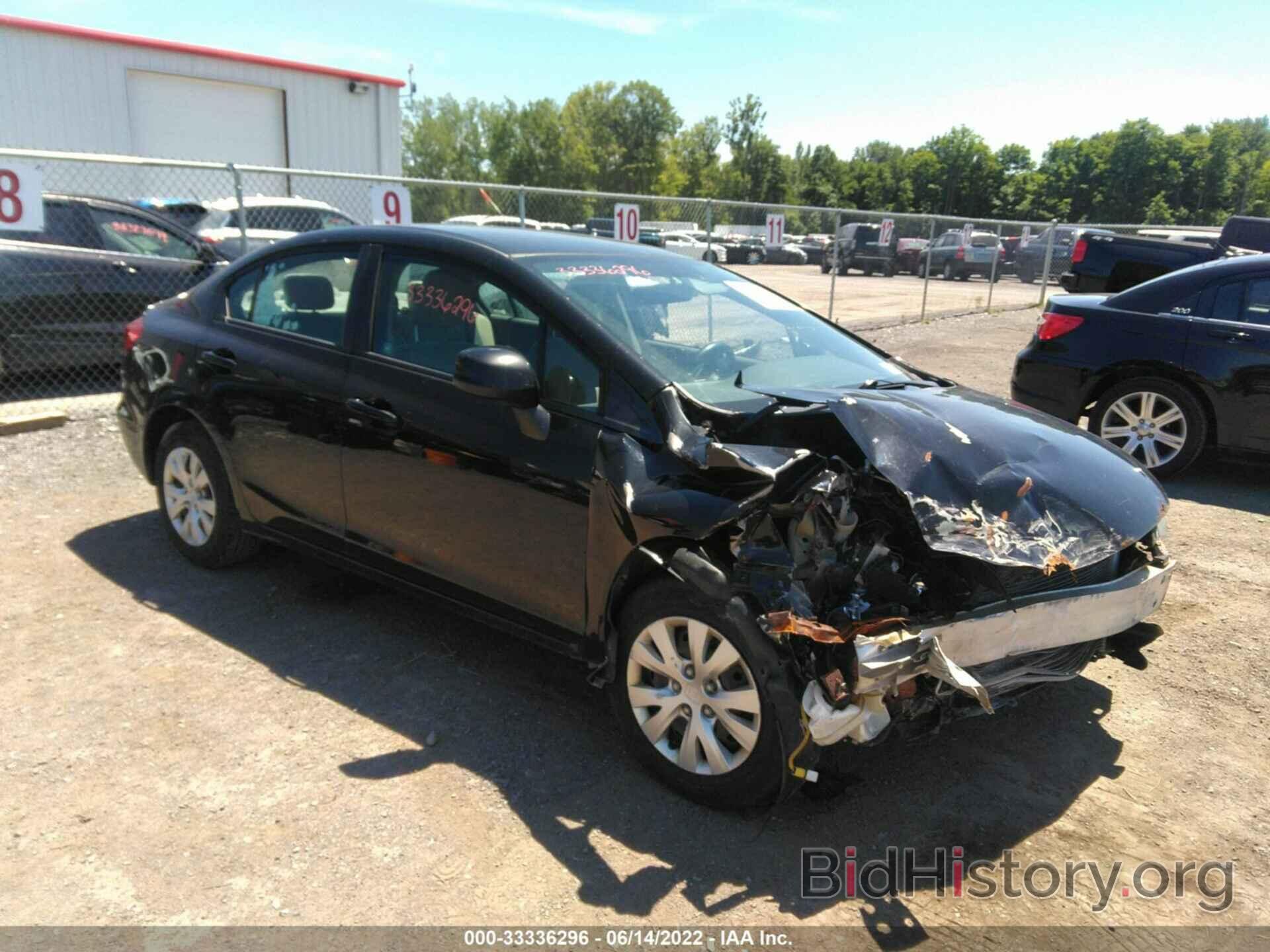 Photo 2HGFB2F55CH308513 - HONDA CIVIC SDN 2012