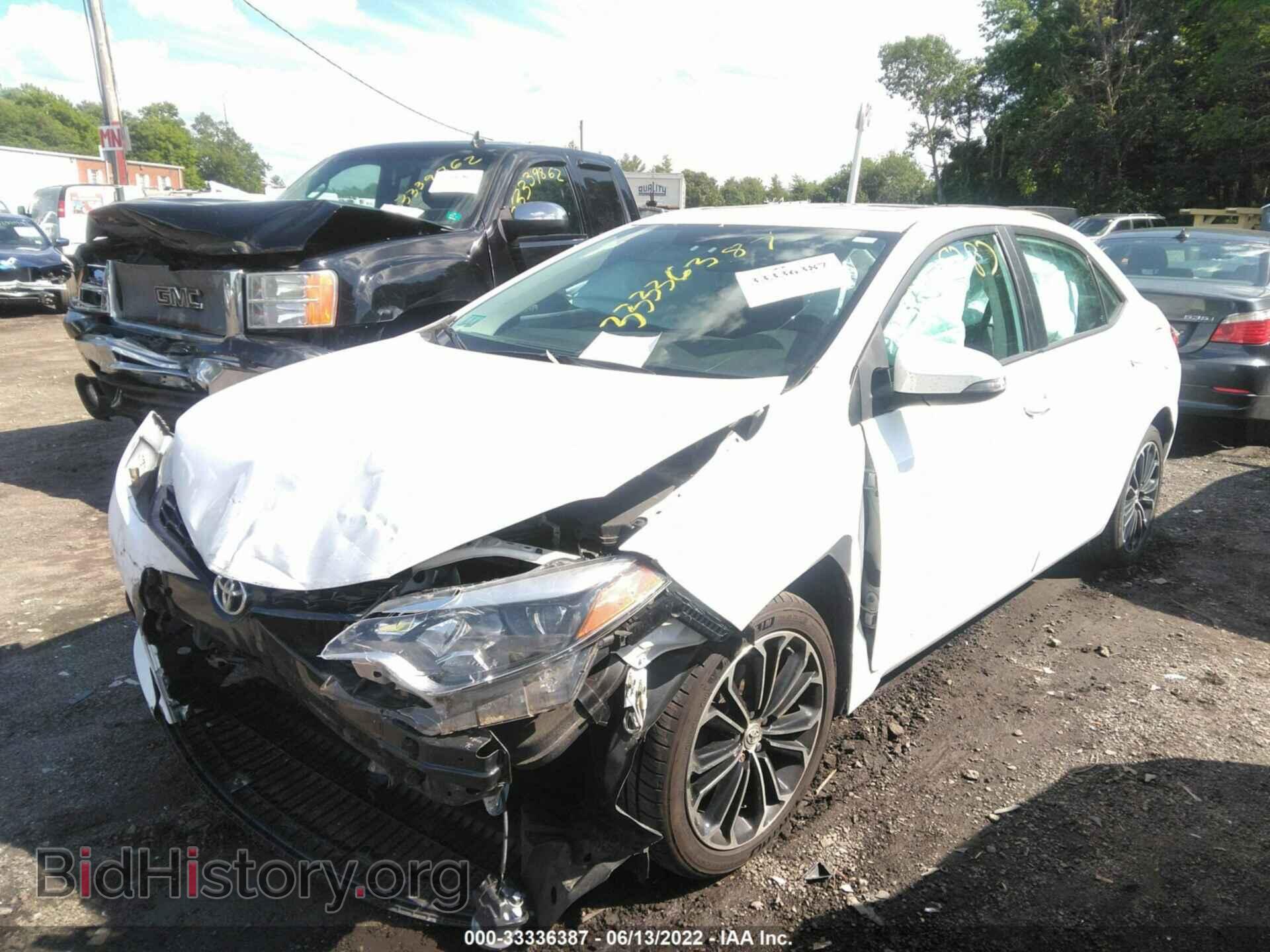 2015 TOYOTA COROLLA - VIN: 2T1BURHEXFC355905 - Photo 2