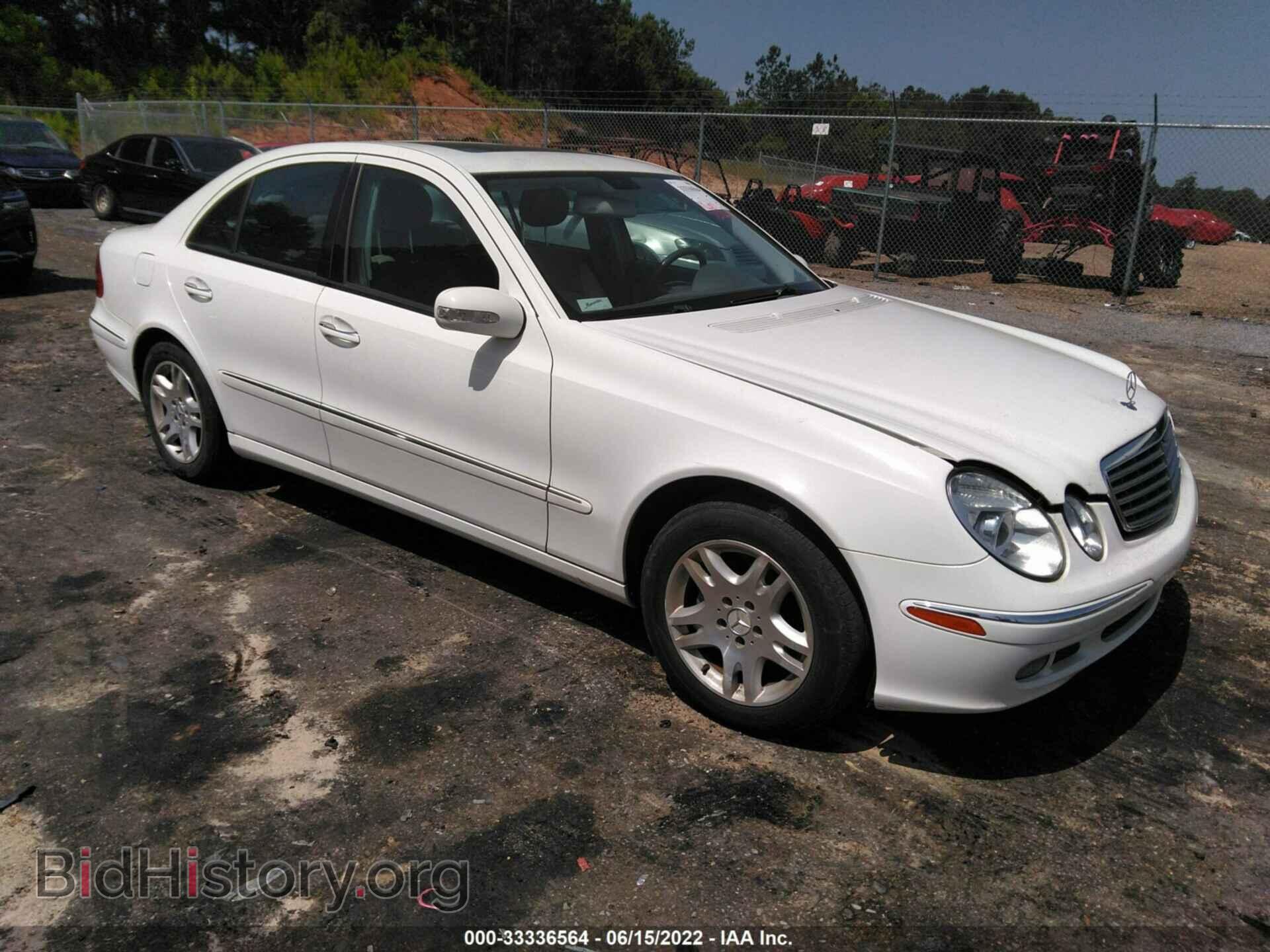 Photo WDBUF56J96A812976 - MERCEDES-BENZ E-CLASS 2006