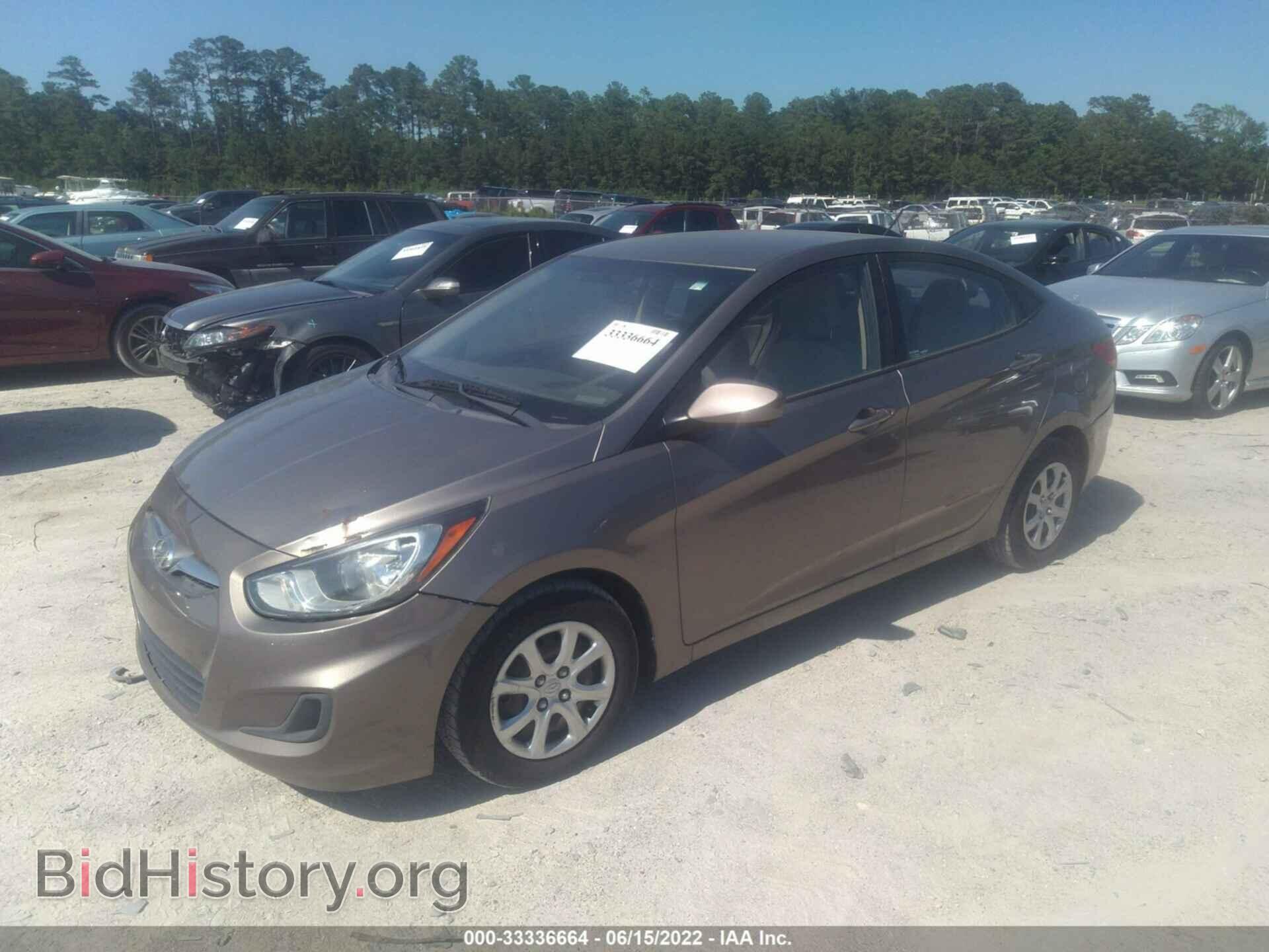 2014 HYUNDAI ACCENT - VIN: KMHCT4AEXEU589186 - Фото 2