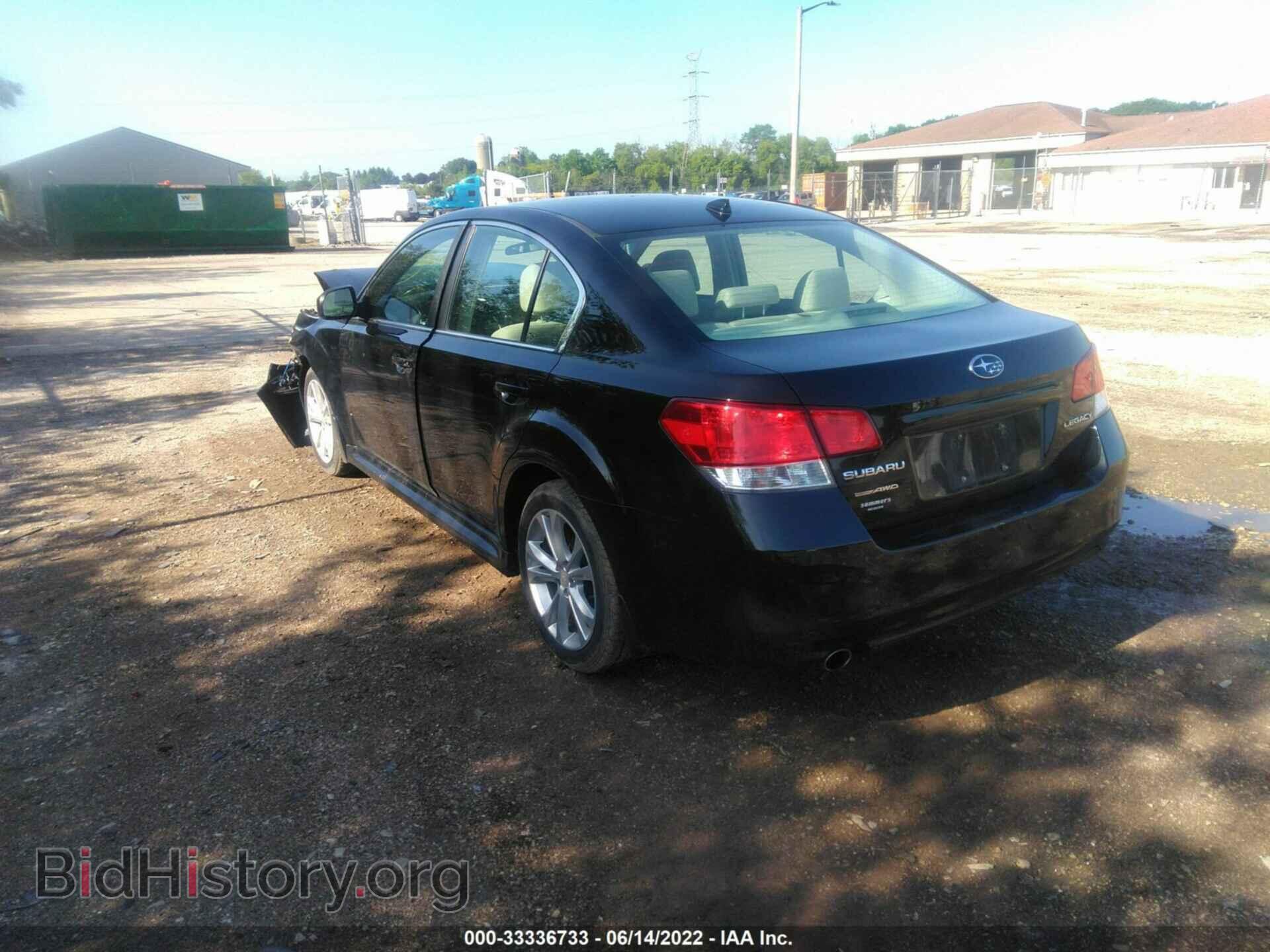 2014 SUBARU LEGACY - VIN: 4S3BMCC69E3003161 - Фото 3
