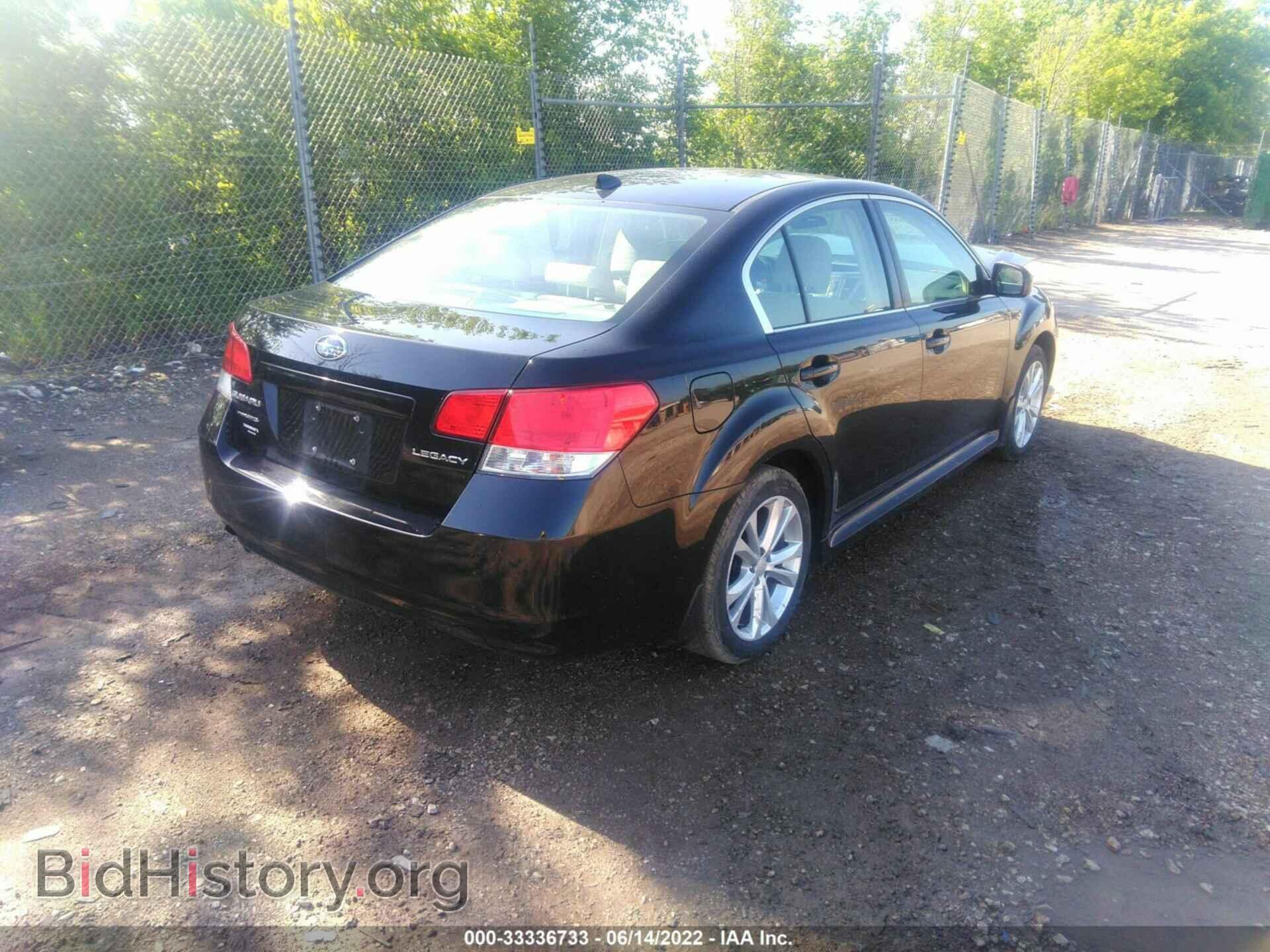 2014 SUBARU LEGACY - VIN: 4S3BMCC69E3003161 - Фото 4
