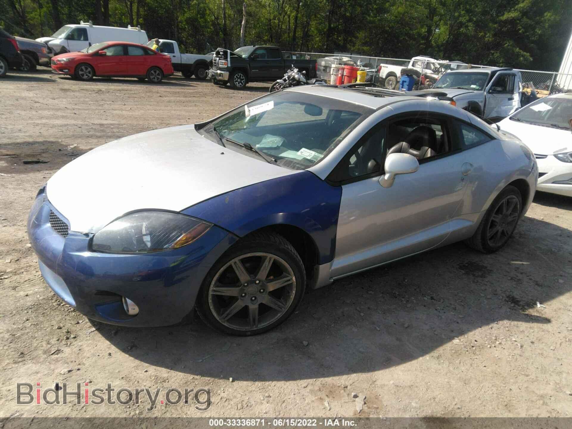 2007 MITSUBISHI ECLIPSE - VIN: 4A3AK64F77E063719 - Фото 2