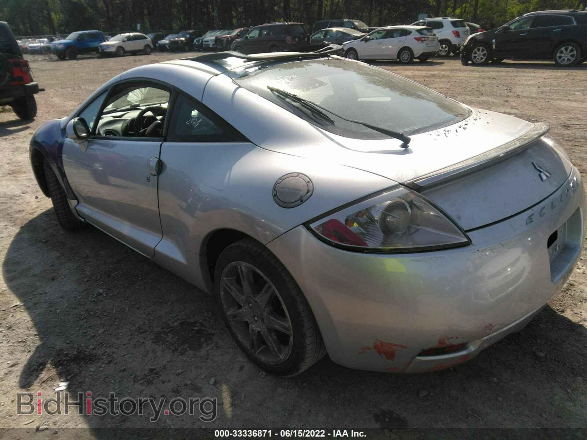 2007 MITSUBISHI ECLIPSE - VIN: 4A3AK64F77E063719 - Фото 3