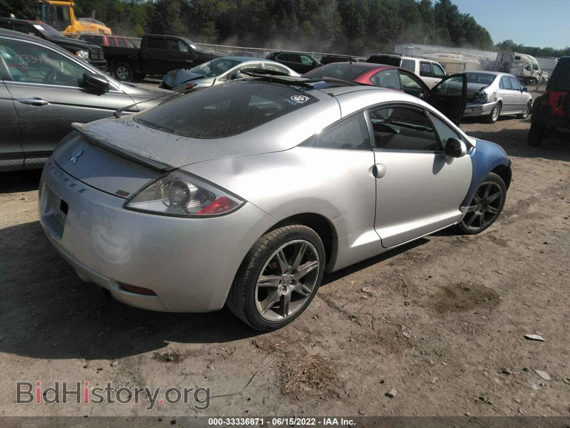 2007 MITSUBISHI ECLIPSE - VIN: 4A3AK64F77E063719 - Фото 4