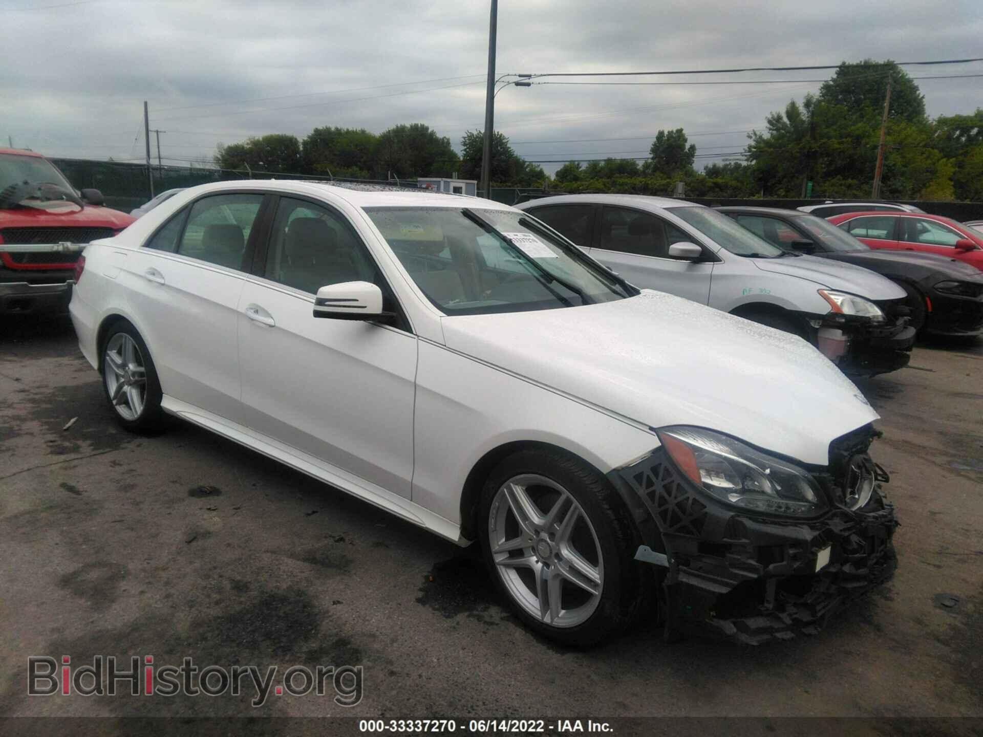 Фотография WDDHF8JB8EA879433 - MERCEDES-BENZ E-CLASS 2014