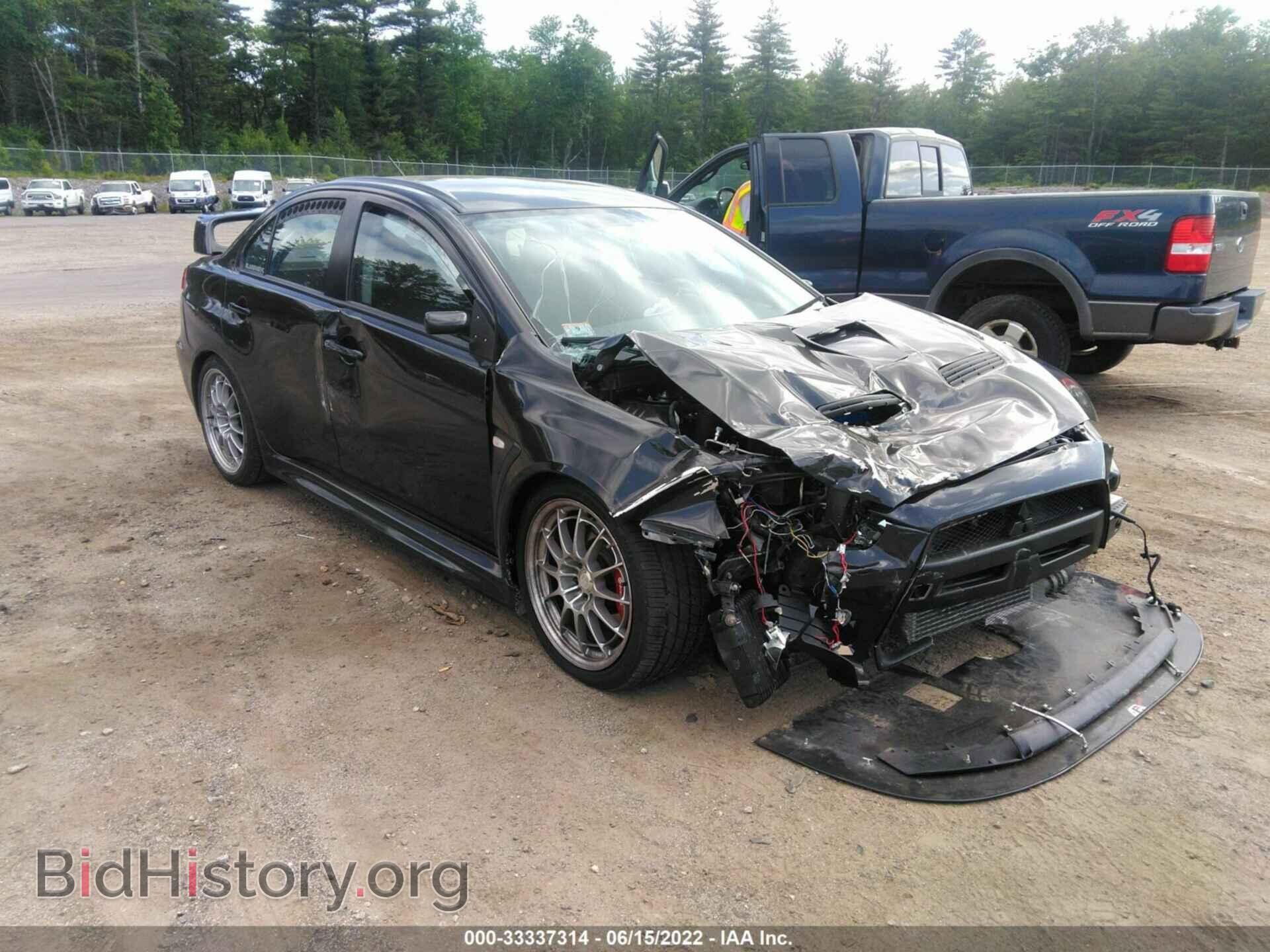 Photo JA32W8FV2DU023561 - MITSUBISHI LANCER EVOLUTION 2013