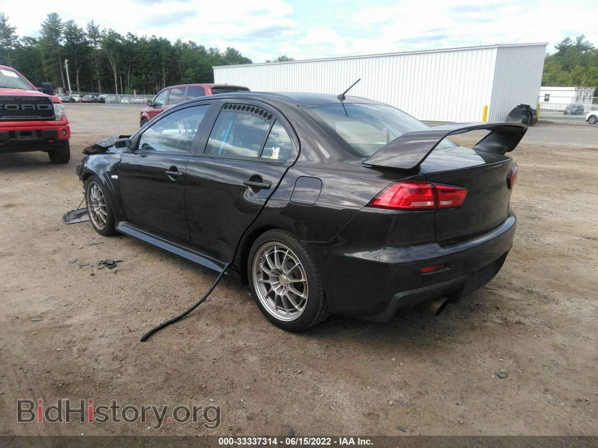 2013 MITSUBISHI LANCER EVOLUTION - VIN: JA32W8FV2DU023561 - Фото 3