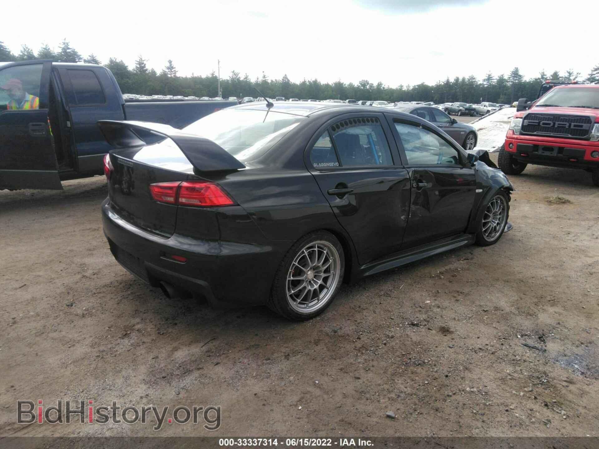 2013 MITSUBISHI LANCER EVOLUTION - VIN: JA32W8FV2DU023561 - Фото 4