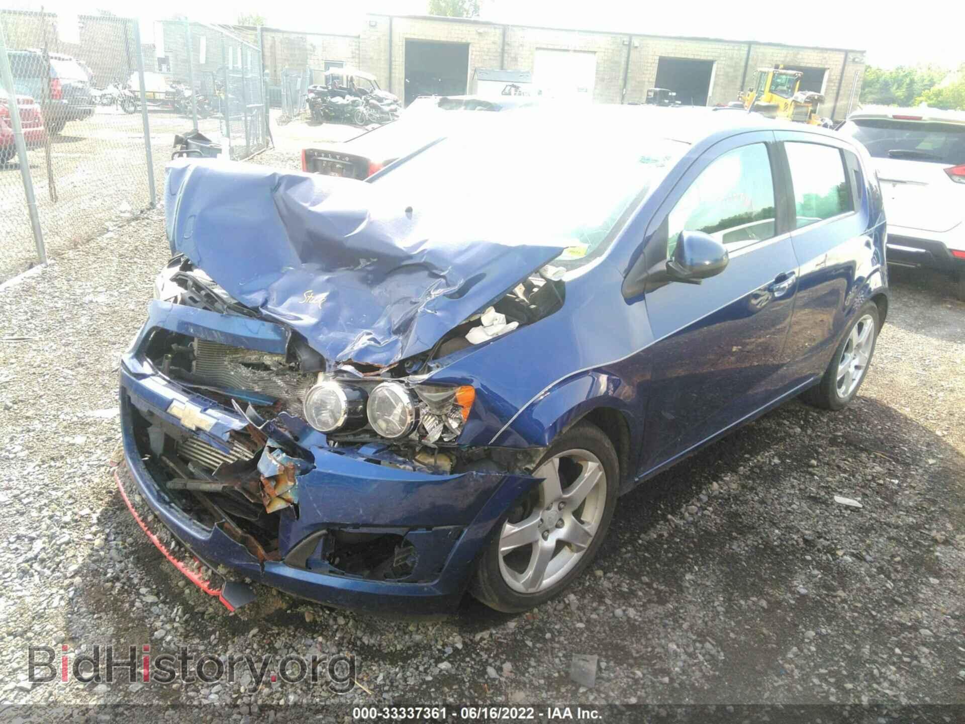 2013 CHEVROLET SONIC - VIN: 1G1JE6SB7D4197862 - Фото 2