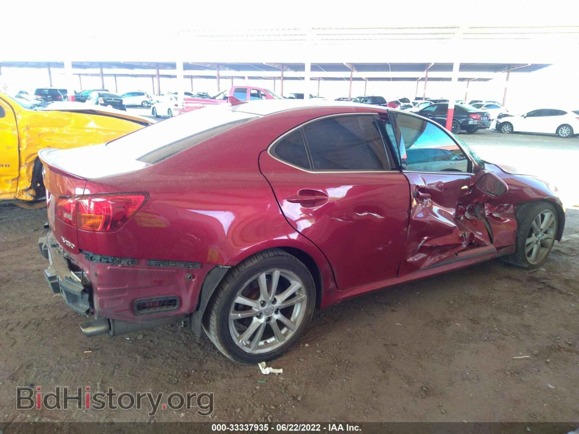 2007 LEXUS IS 250 - VIN: JTHBK262X75044865 - Фото 6