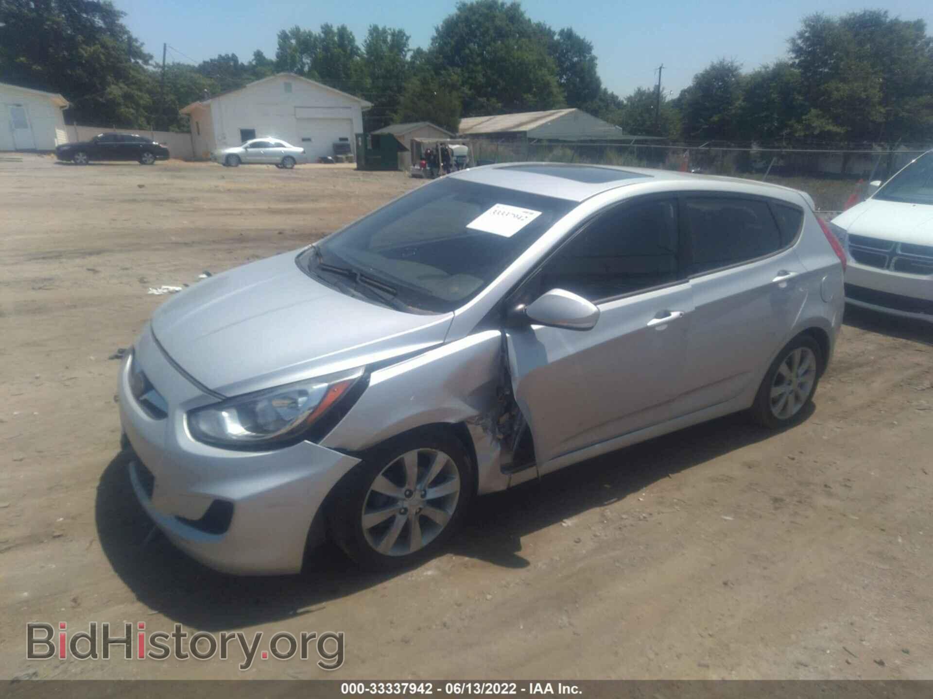 2013 HYUNDAI ACCENT - VIN: KMHCU5AE1DU092433 - Фото 2