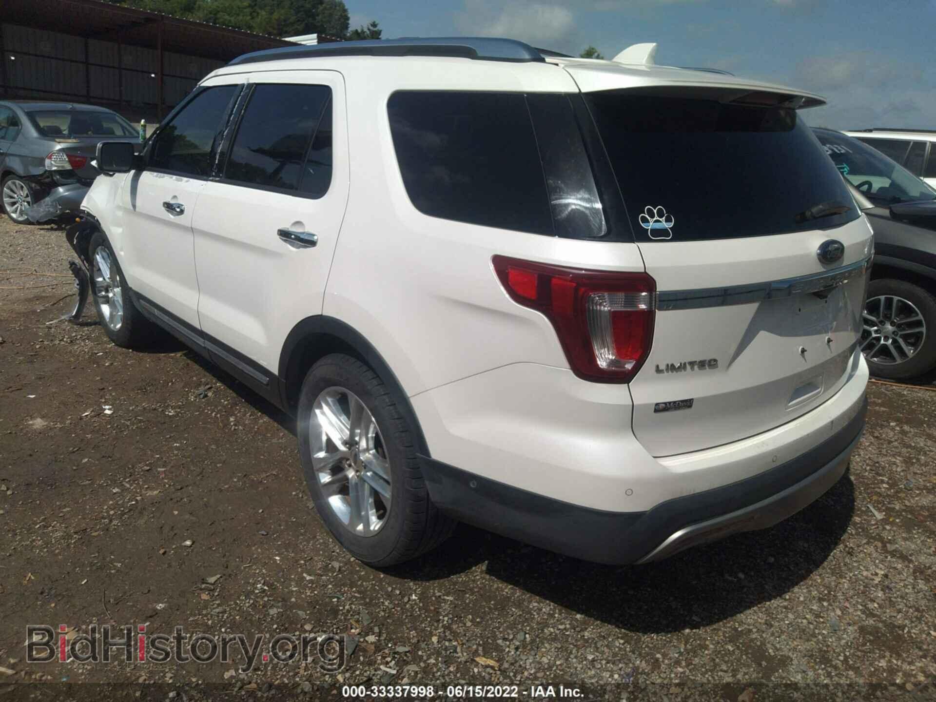 2017 FORD EXPLORER - VIN: 1FM5K7FH8HGD16525 - Photo 3