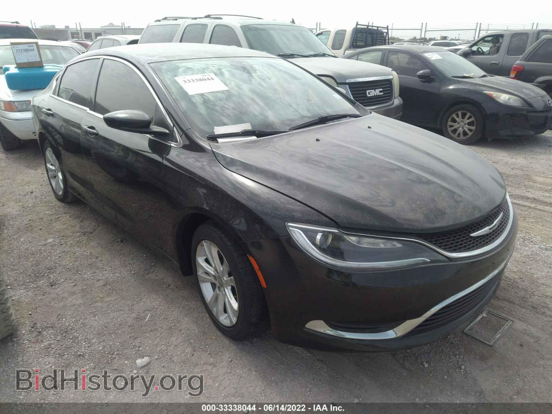 Фотография 1C3CCCAG5GN115261 - CHRYSLER 200 2016