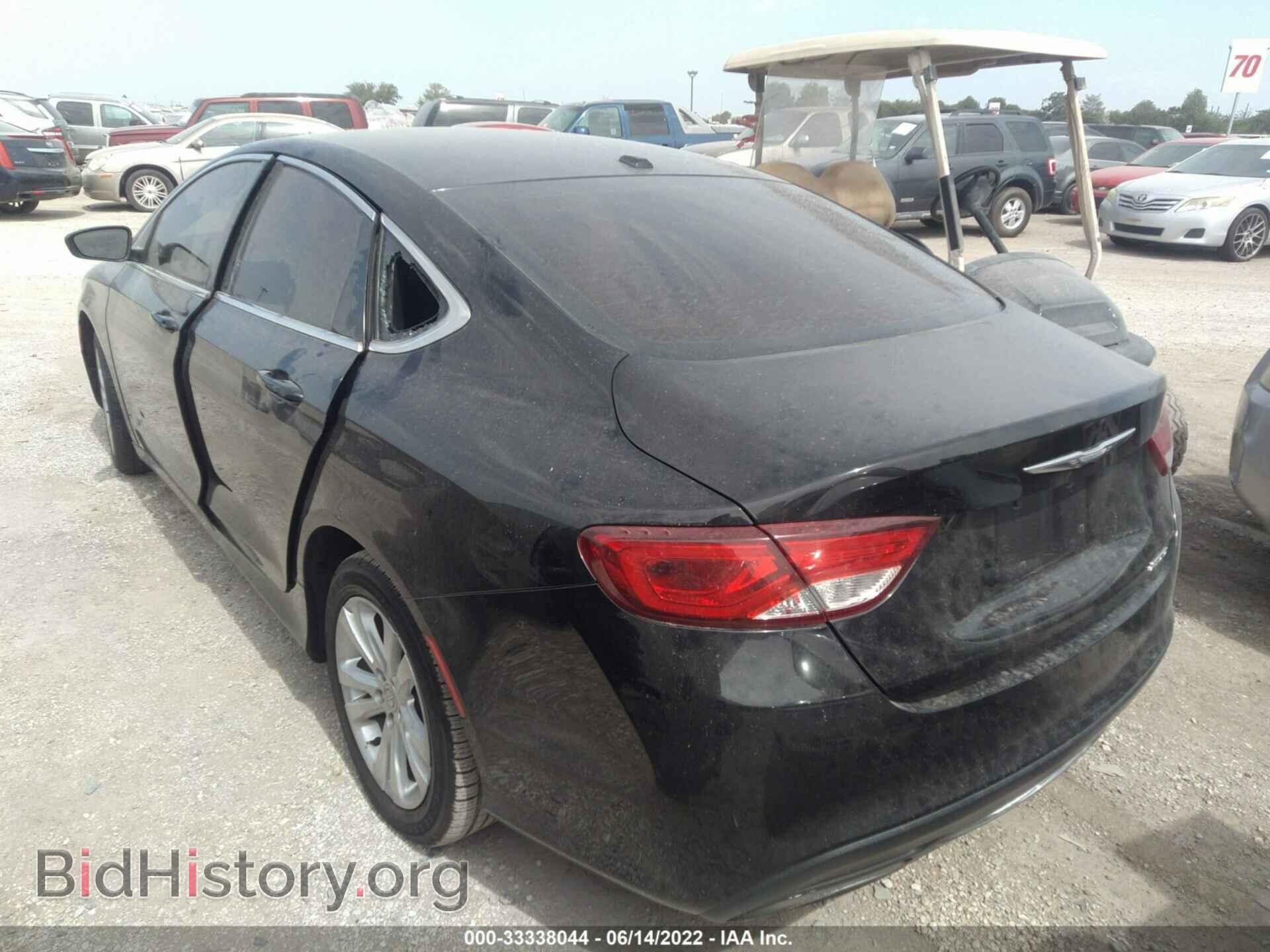 2016 CHRYSLER 200 - VIN: 1C3CCCAG5GN115261 - Фото 3