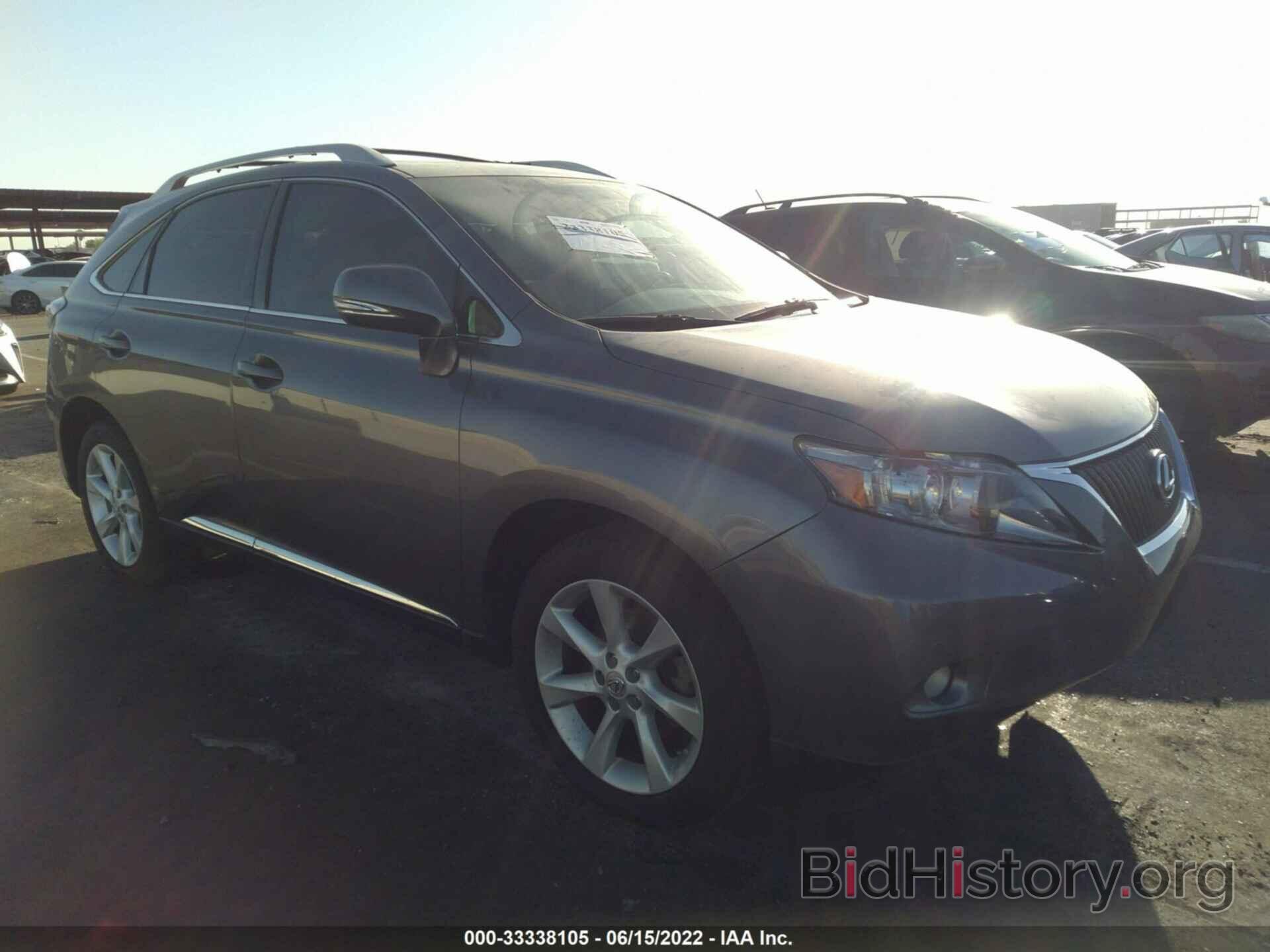 Photo 2T2ZK1BA1CC085384 - LEXUS RX 350 2012