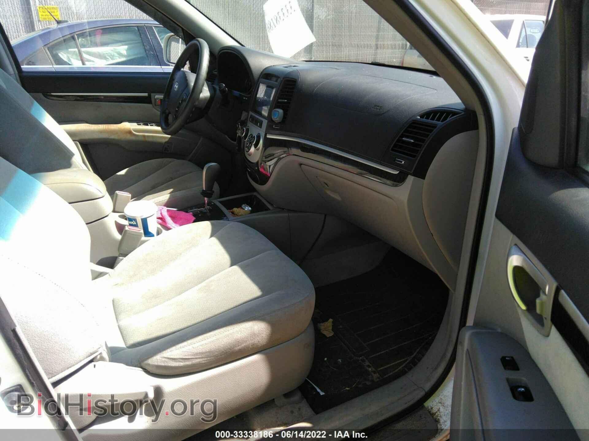 2008 HYUNDAI SANTA FE - VIN: 5NMSG73D48H162141 - Фото 5