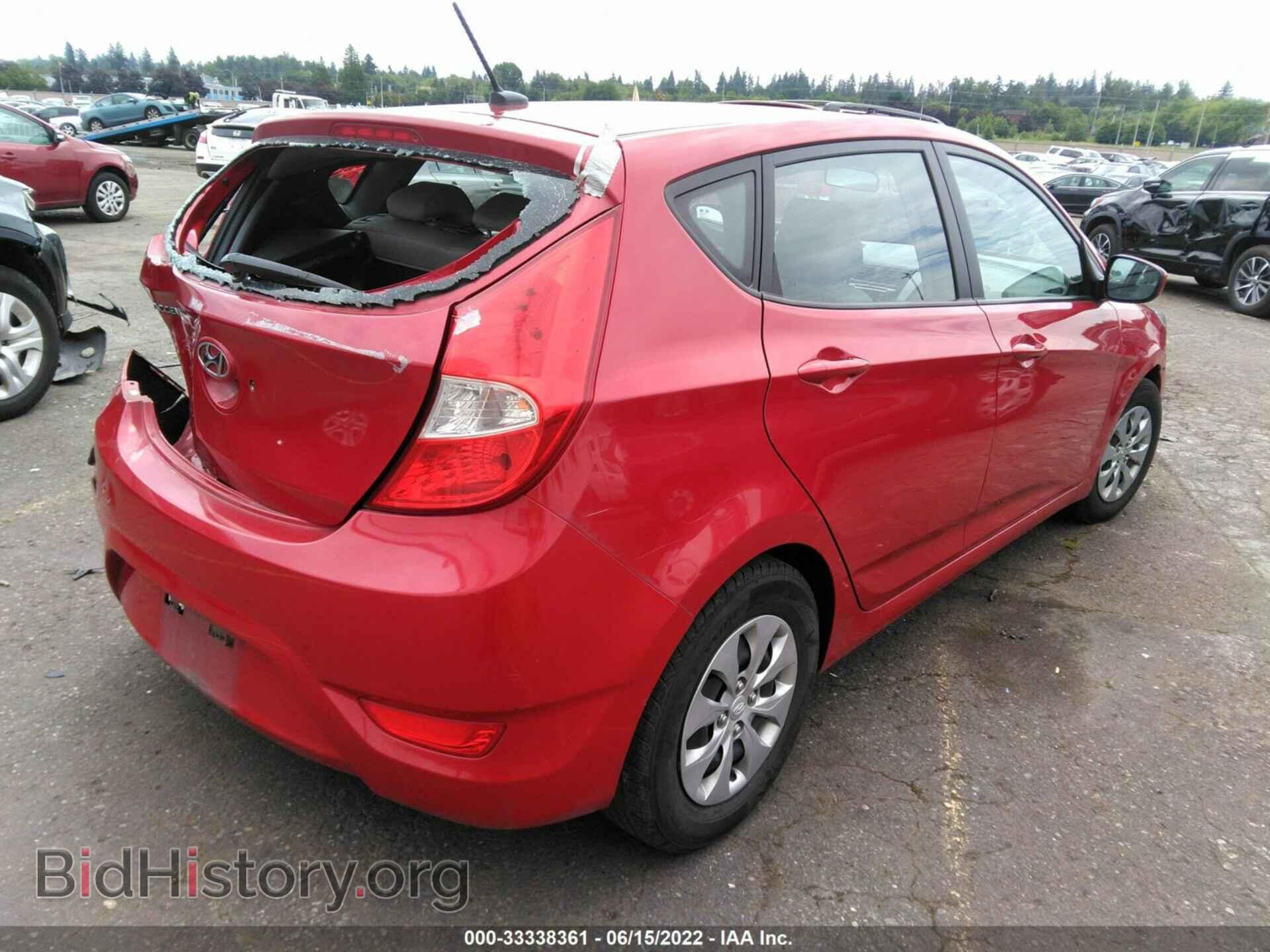 2017 HYUNDAI ACCENT - VIN: KMHCT5AE6HU305840 - Фото 4