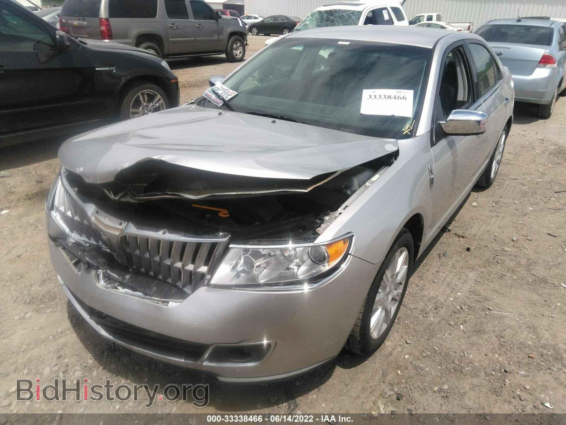 2012 LINCOLN MKZ - VIN: 3LNHL2GC7CR818525 - Фото 2