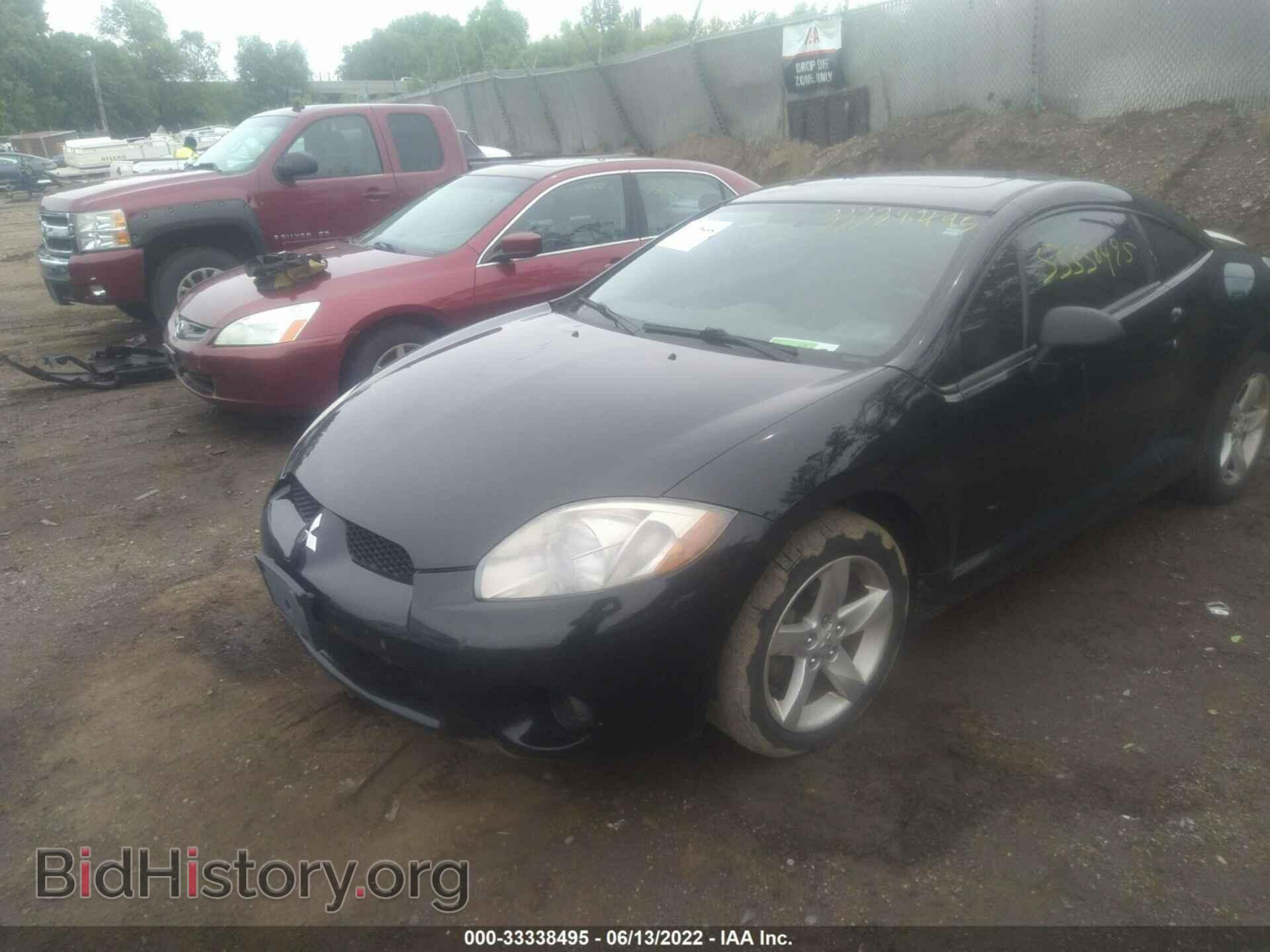 2007 MITSUBISHI ECLIPSE - VIN: 4A3AK24F47E019296 - Фото 2