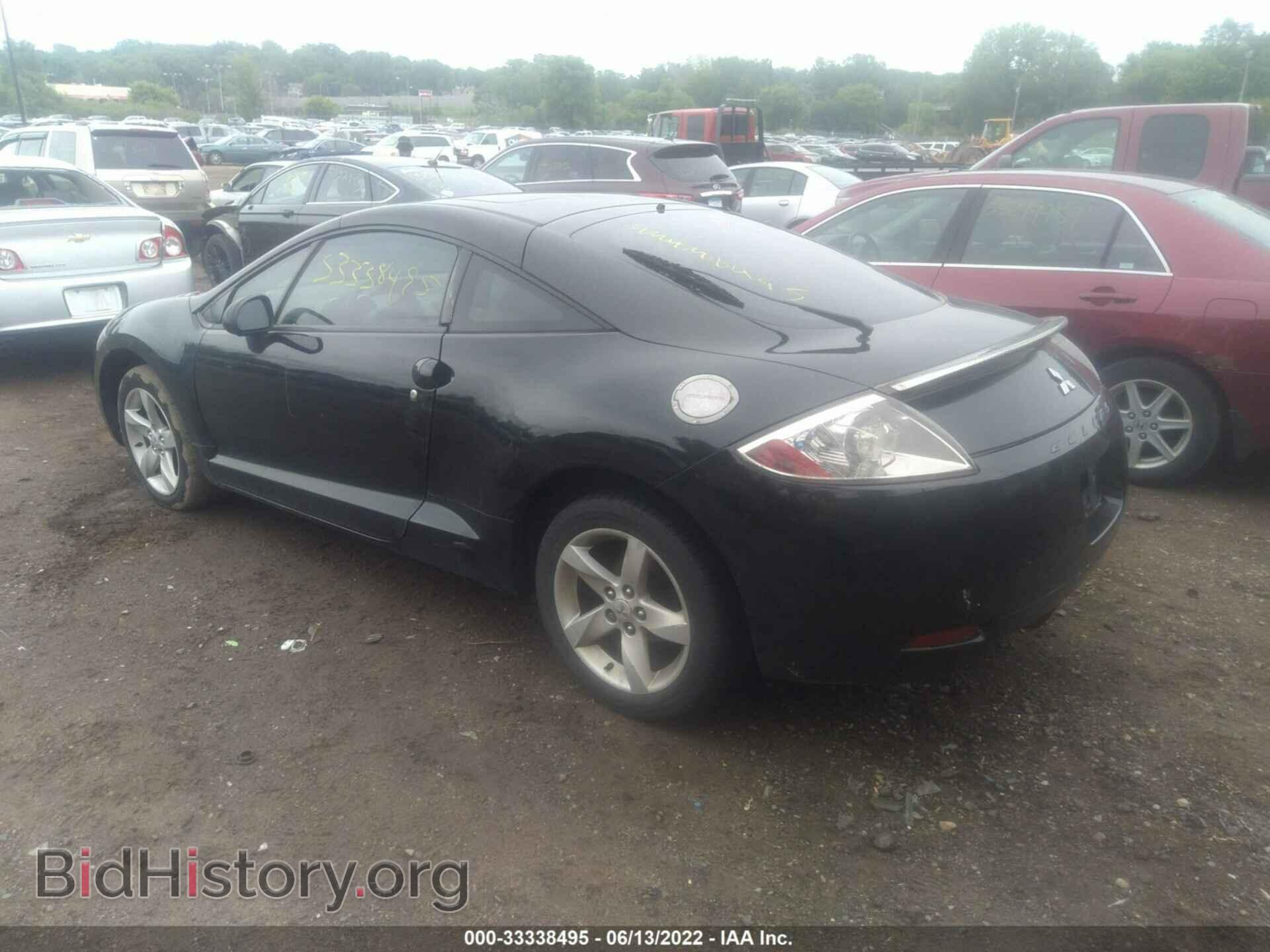 2007 MITSUBISHI ECLIPSE - VIN: 4A3AK24F47E019296 - Фото 3