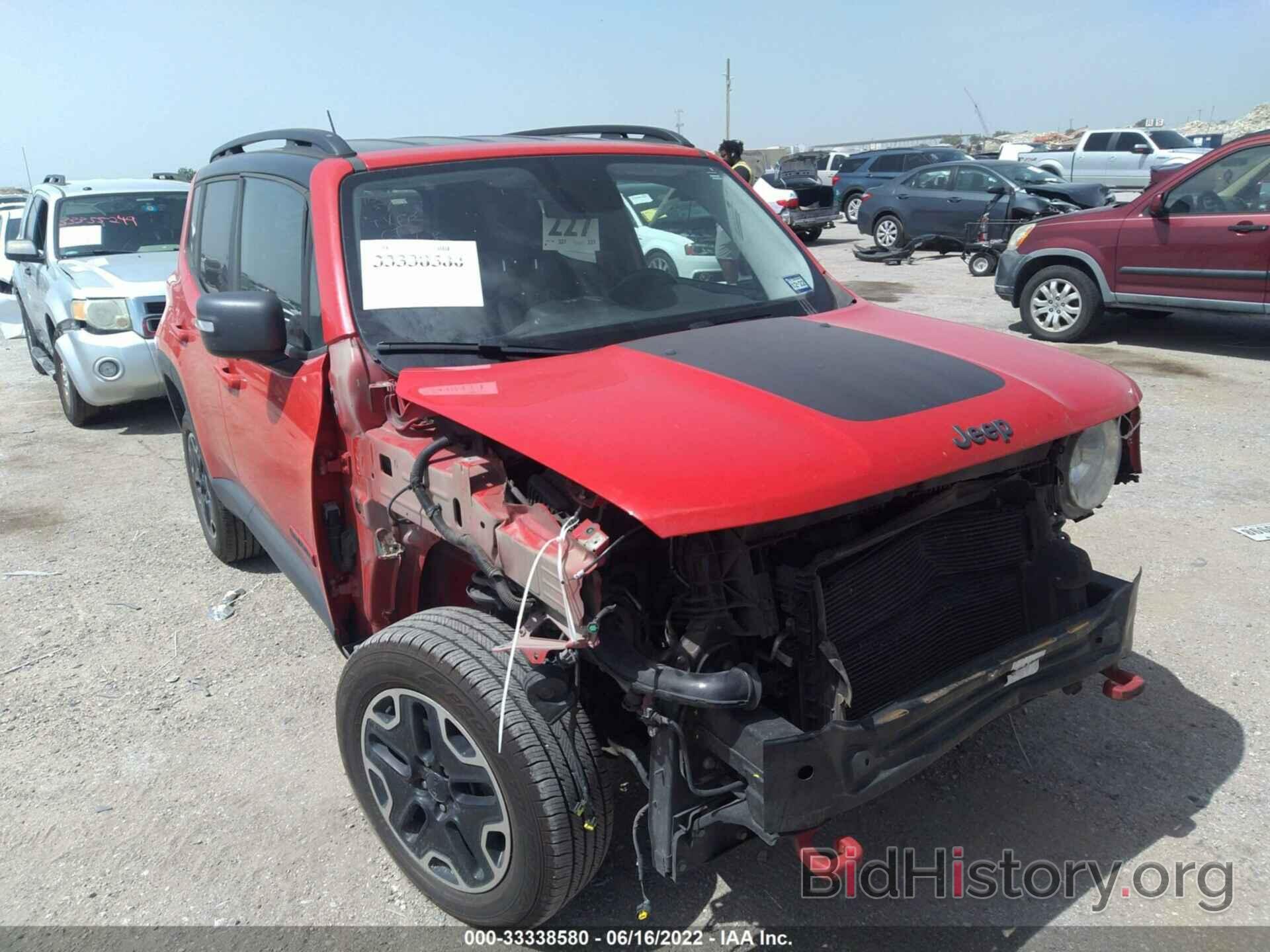 Фотография ZACCJBCB3HPE80575 - JEEP RENEGADE 2017