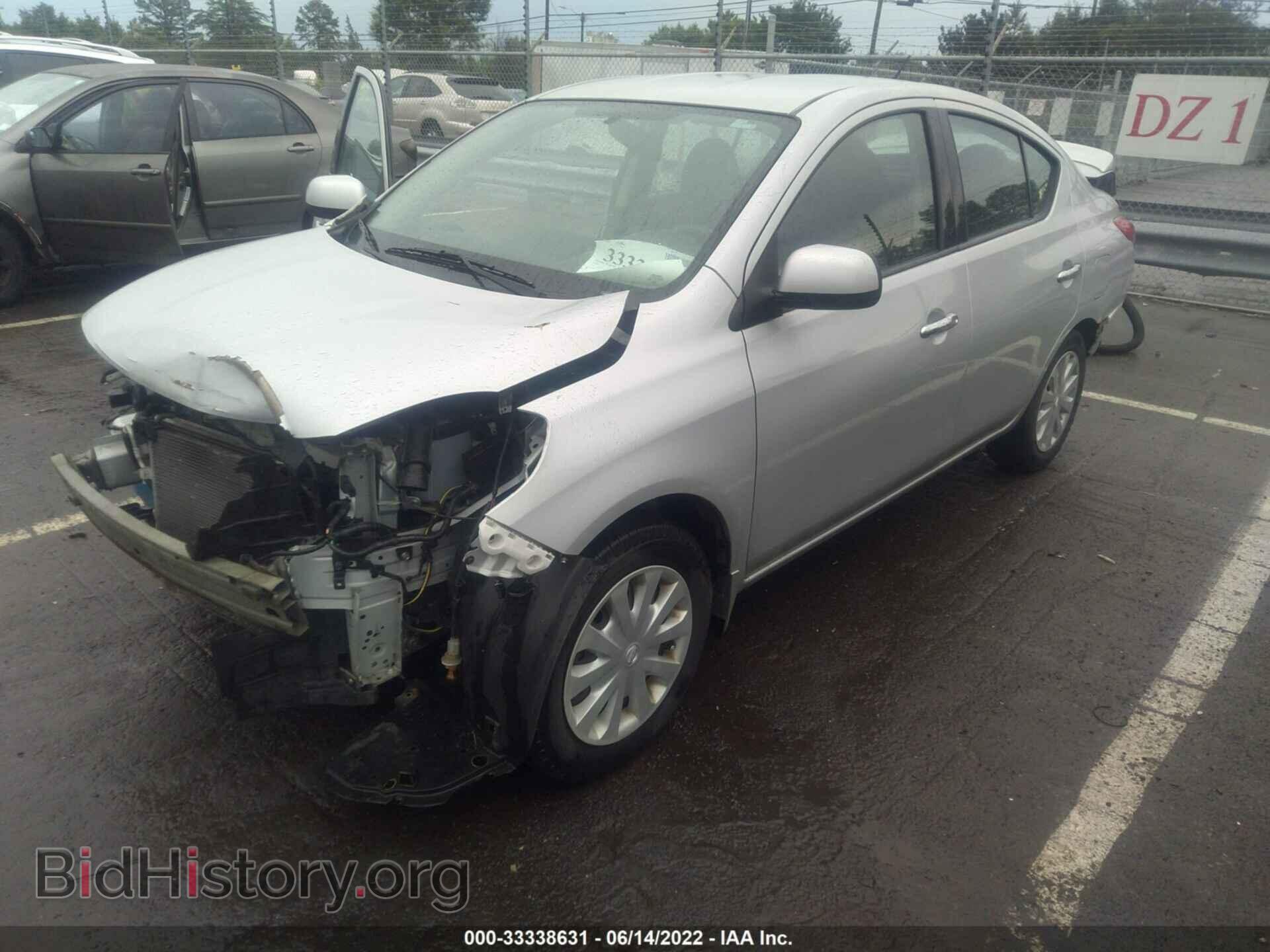 2014 NISSAN VERSA - VIN: 3N1CN7AP1EK455526 - Фото 2