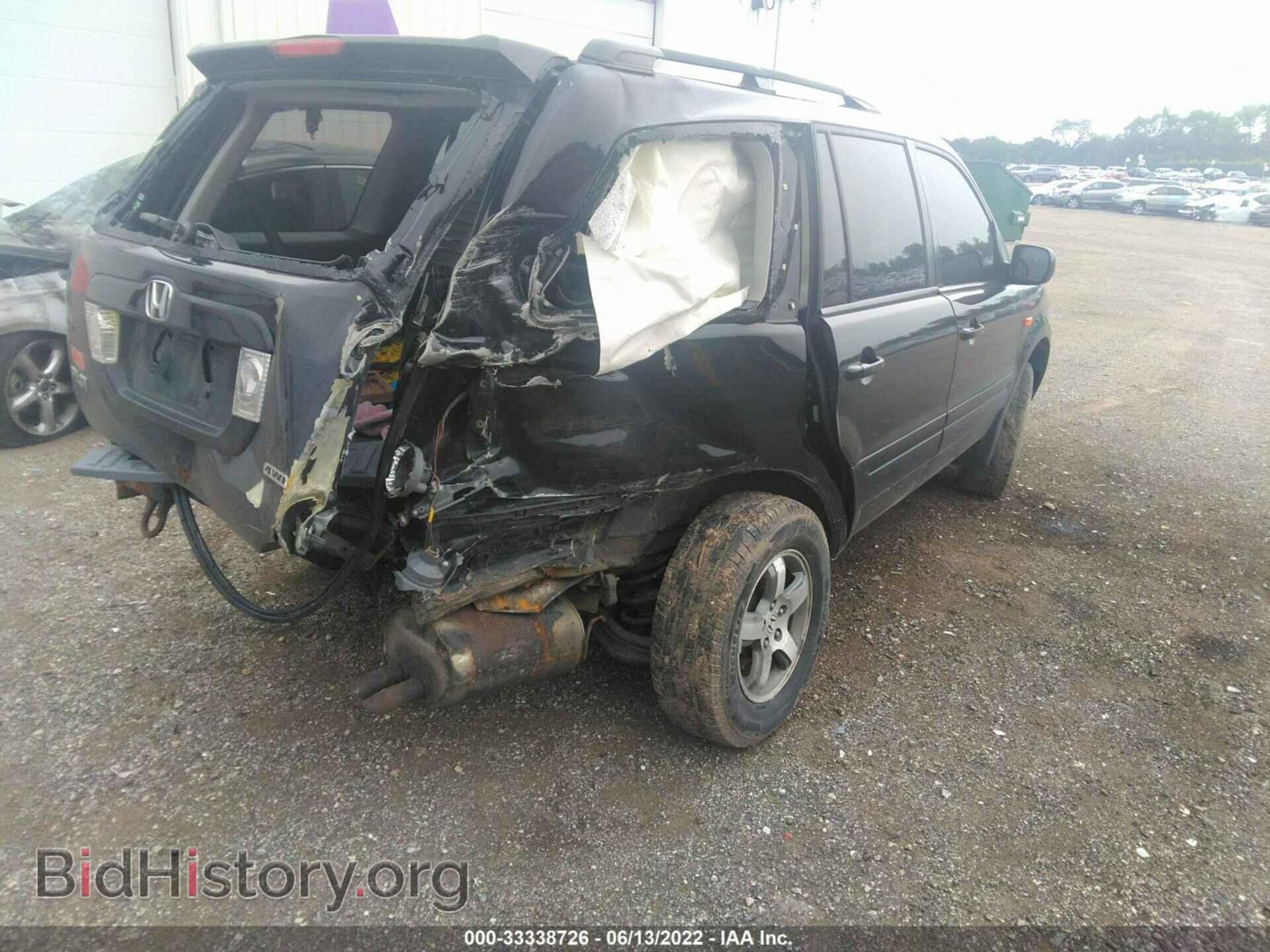 2007 HONDA PILOT - VIN: 5FNYF18657B022233 - Фото 4