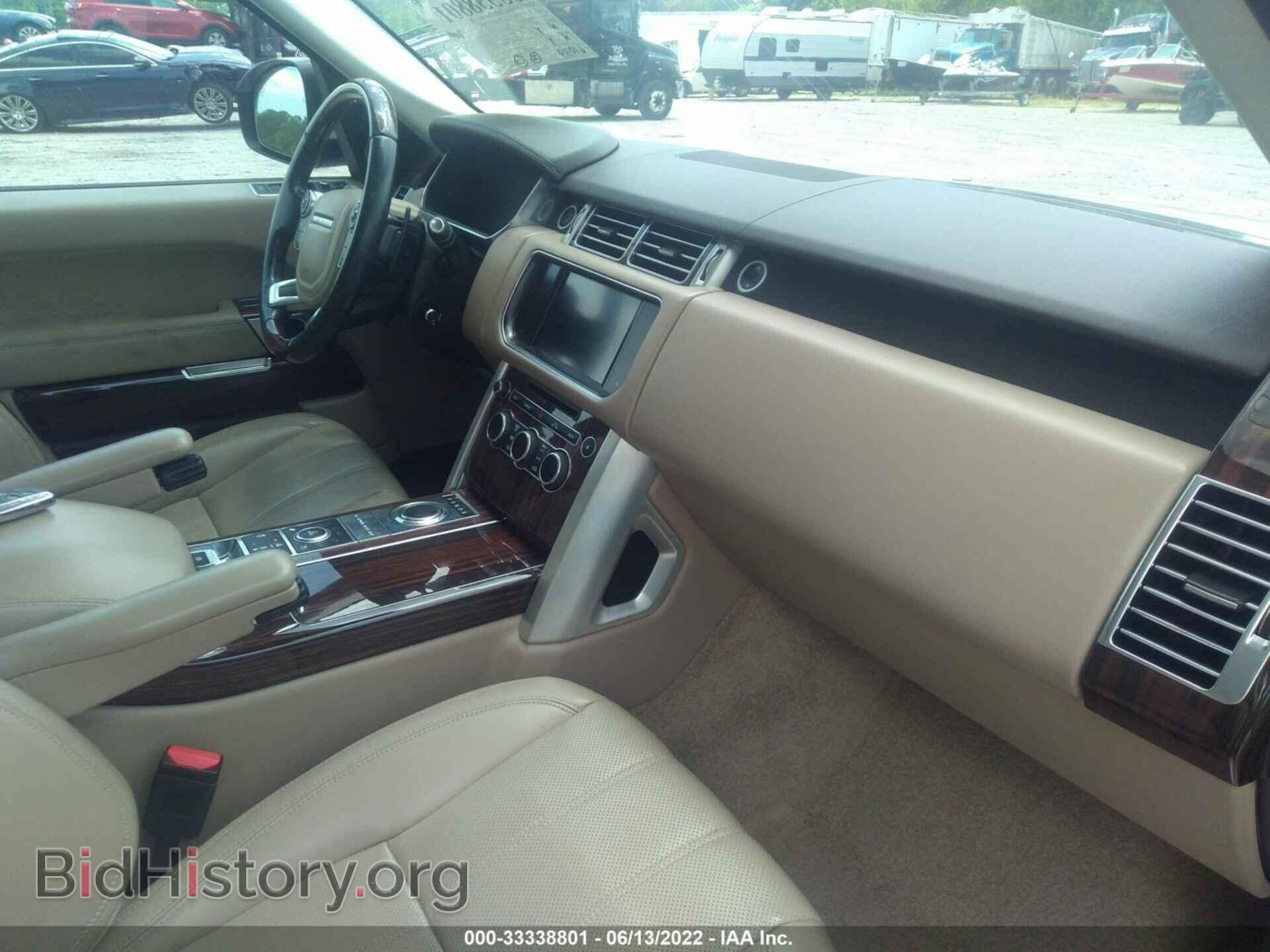 2015 LAND ROVER RANGE ROVER - VIN: SALGS2TFXFA210458 - Photo 5