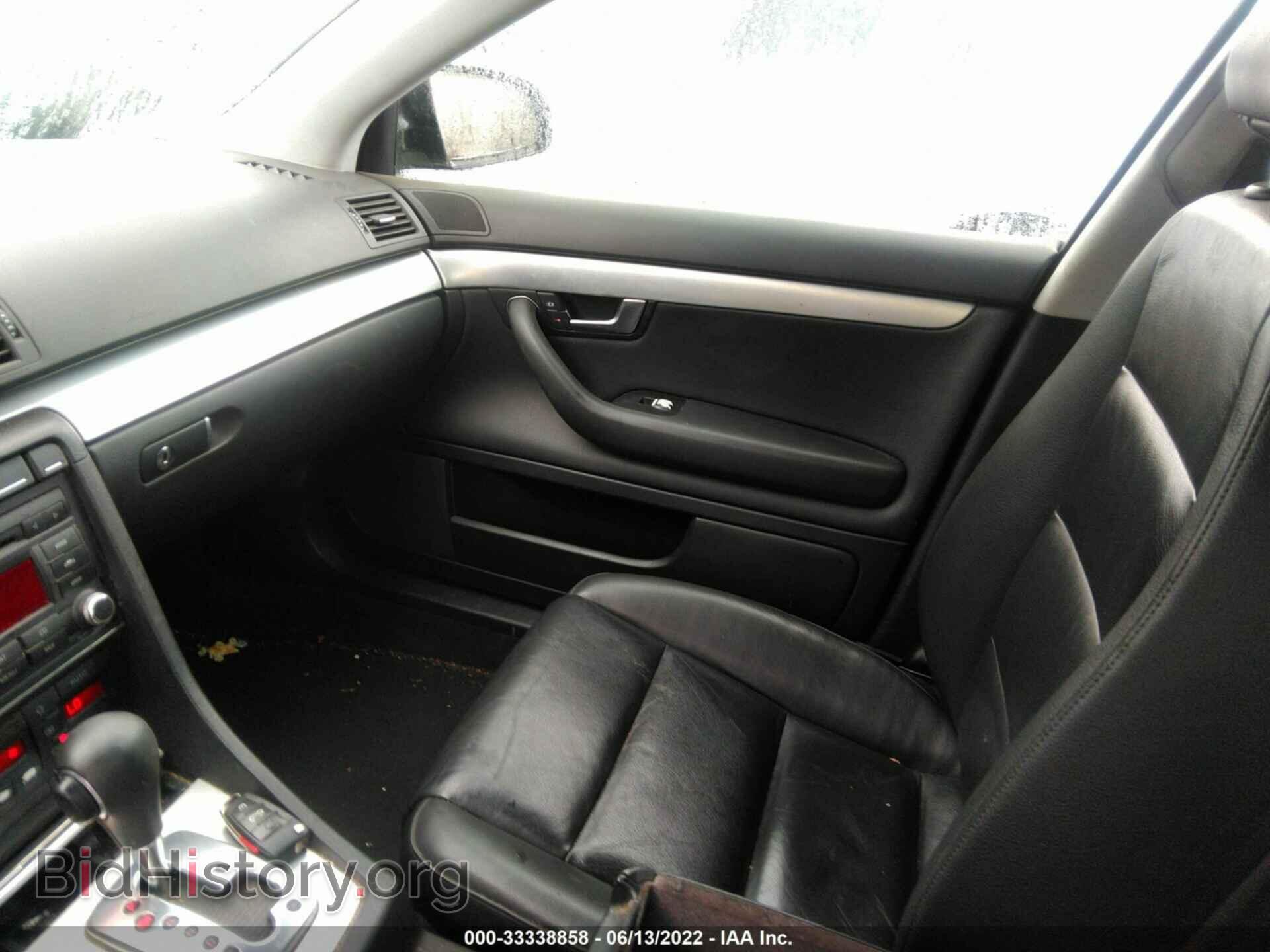 2008 AUDI A4 - VIN: WAUAF78E38A069599 - Фото 5