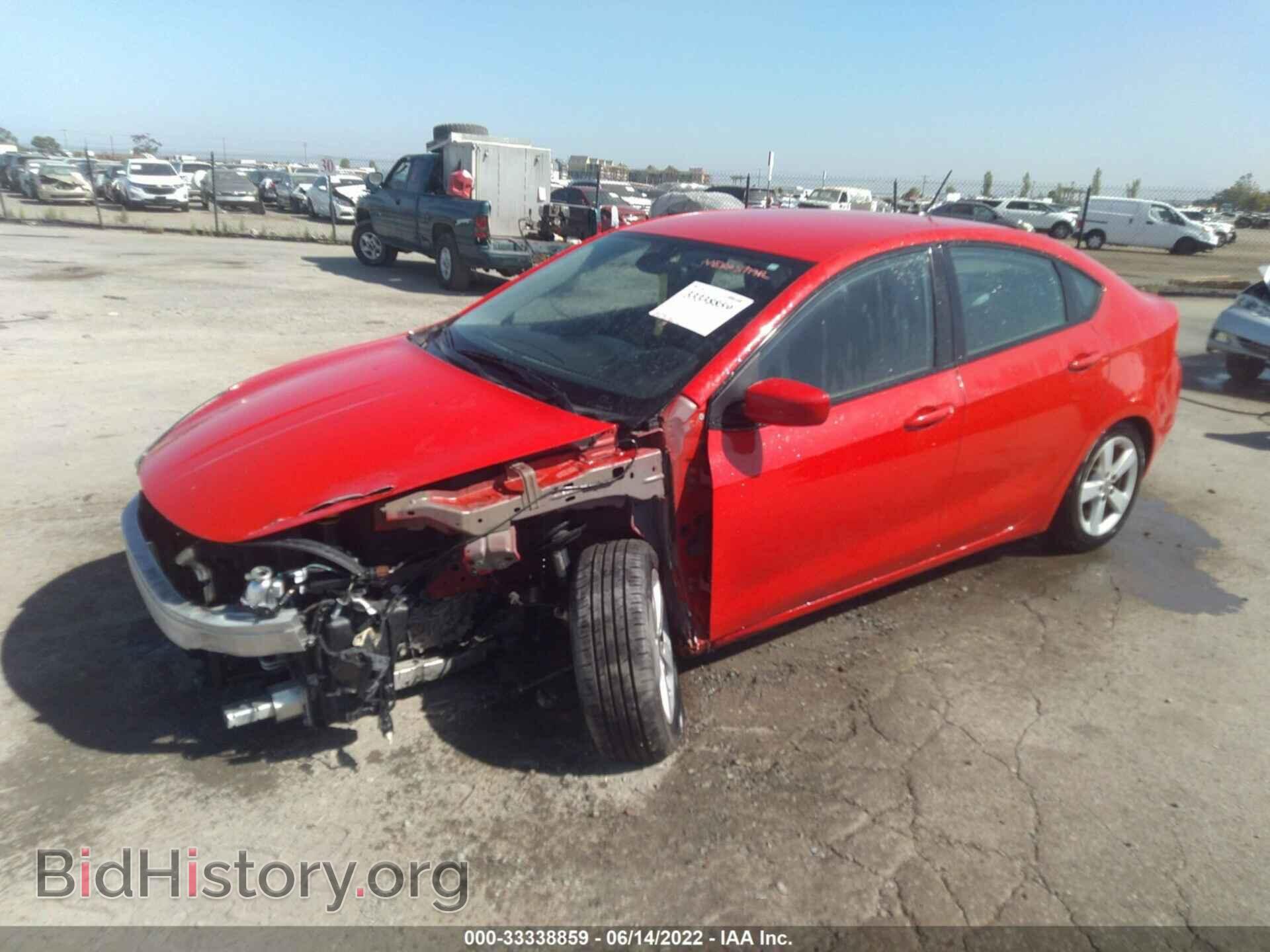 2016 DODGE DART - VIN: 1C3CDFBB5GD766414 - Фото 2