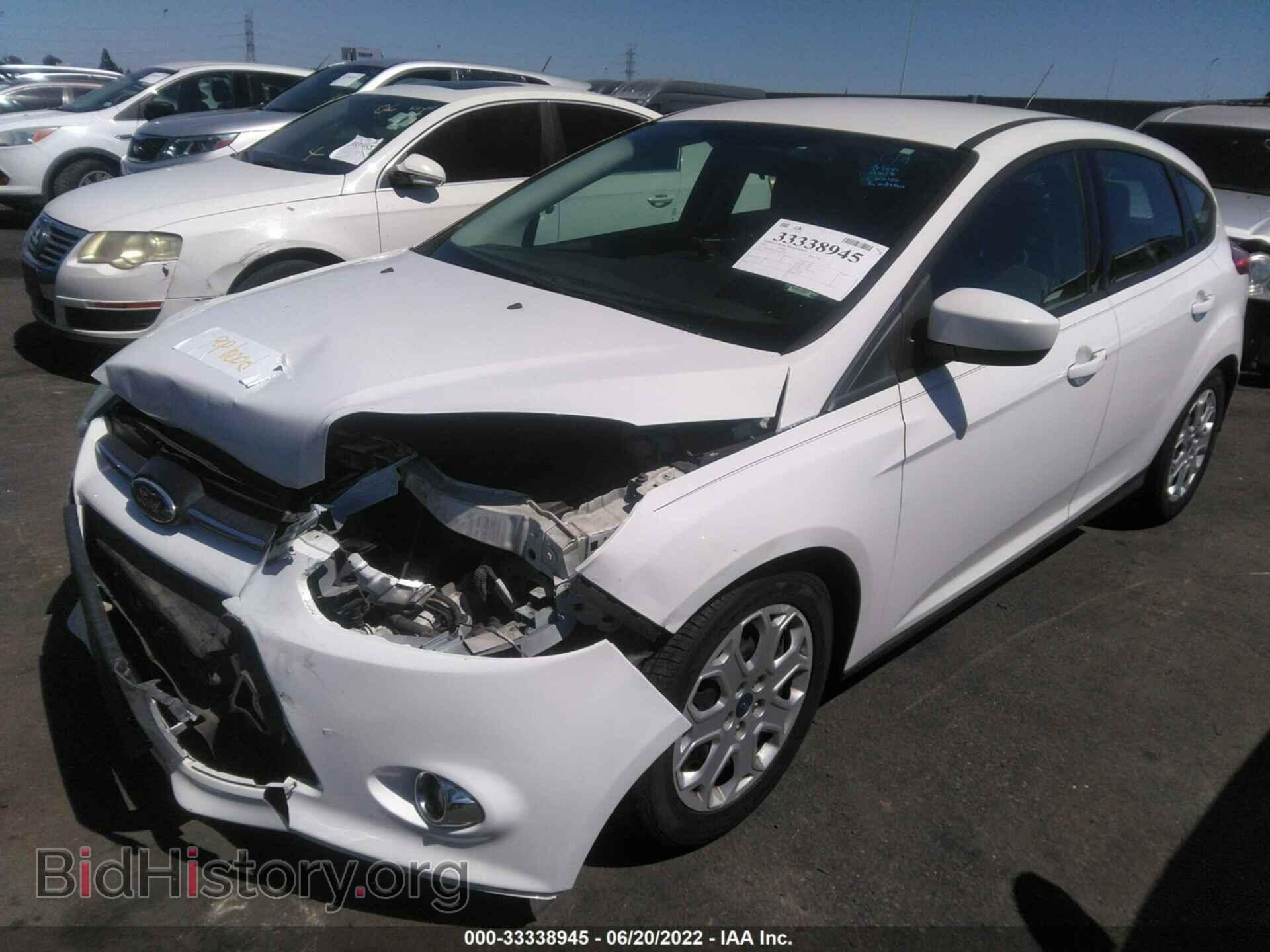 2012 FORD FOCUS - VIN: 1FAHP3K28CL343968 - Фото 2