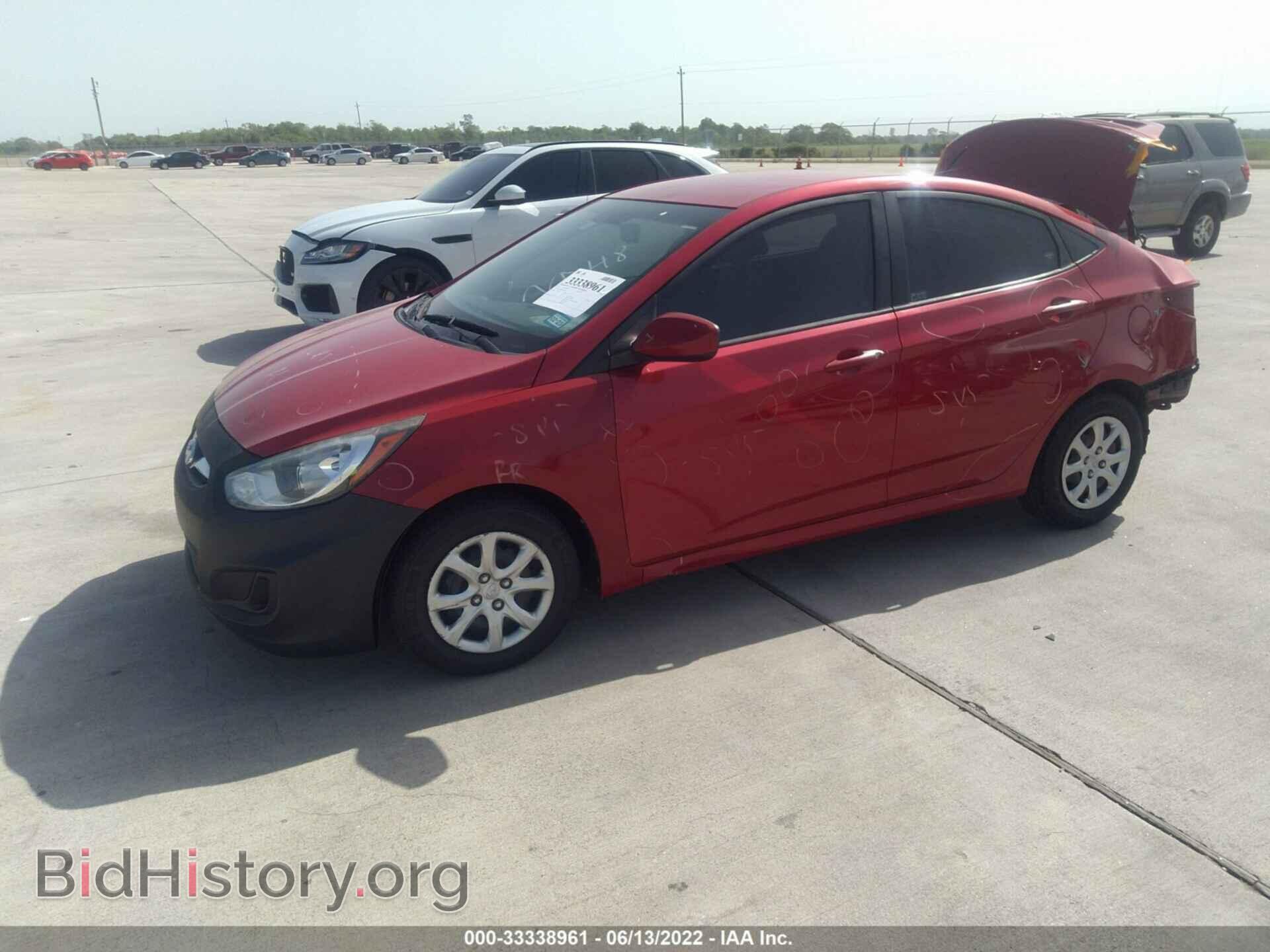 2014 HYUNDAI ACCENT - VIN: KMHCT4AE8EU677931 - Фото 2