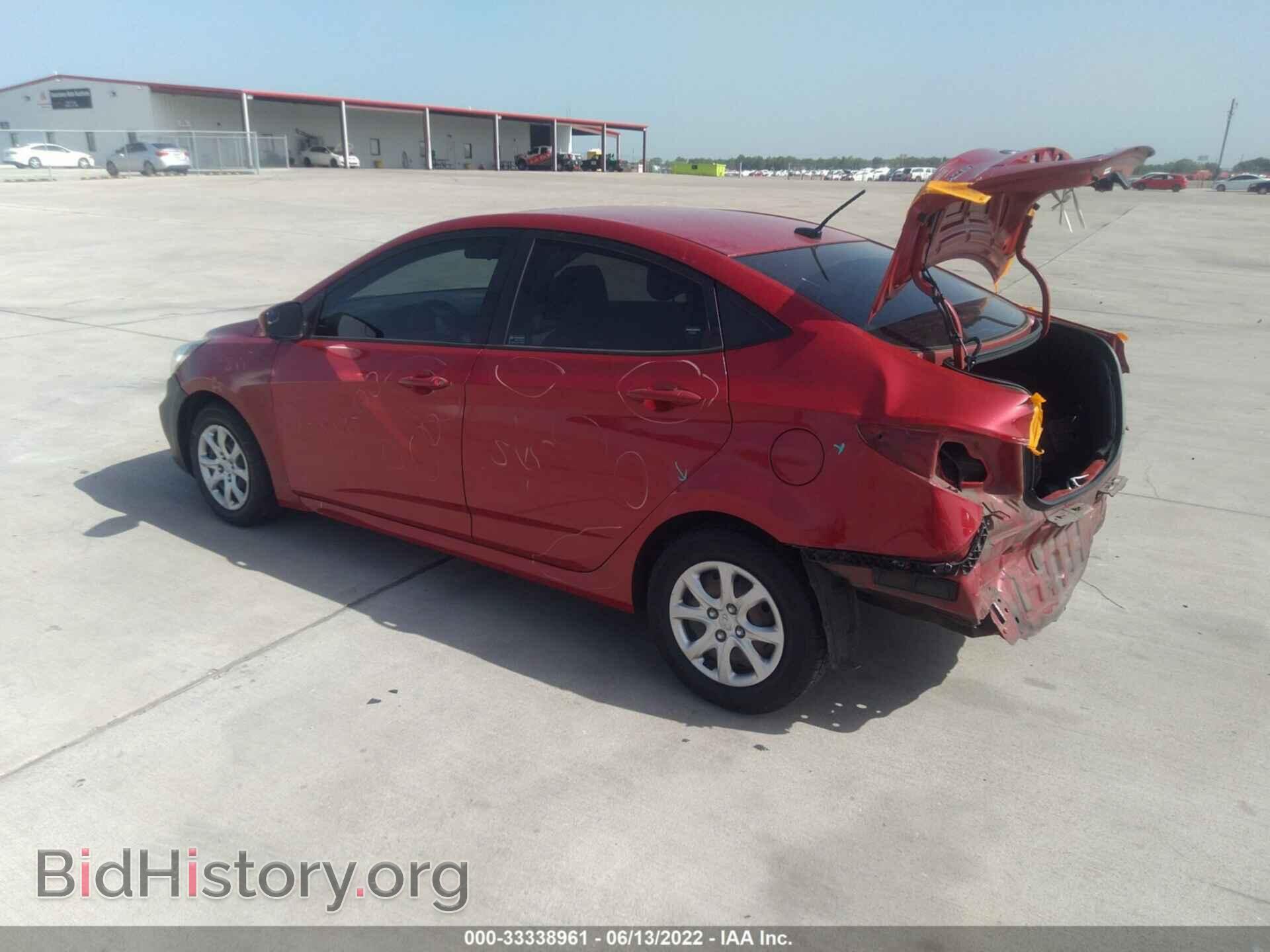 2014 HYUNDAI ACCENT - VIN: KMHCT4AE8EU677931 - Фото 3