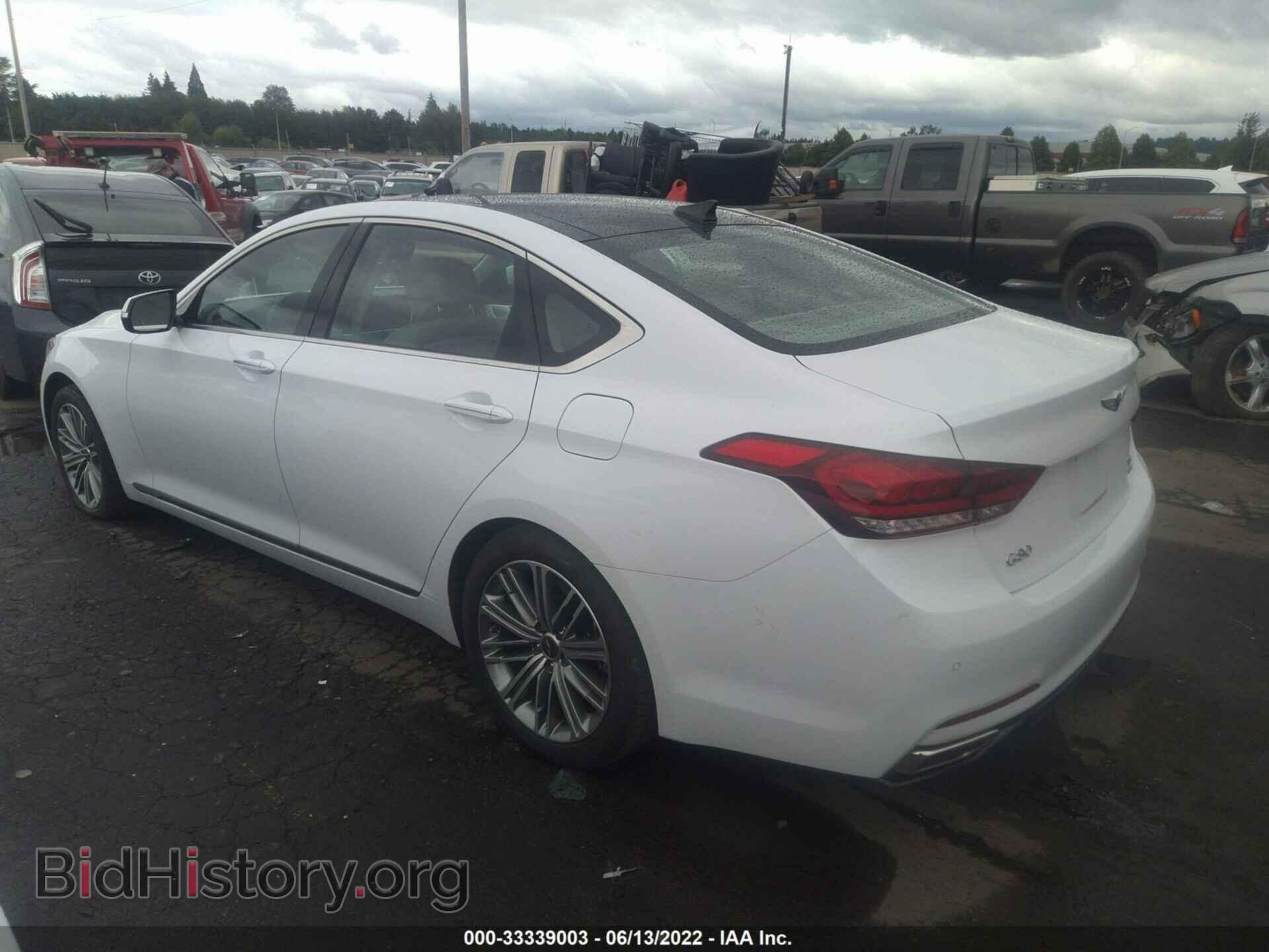 2019 GENESIS G80 - VIN: KMHGN4JEXKU291356 - Фото 3