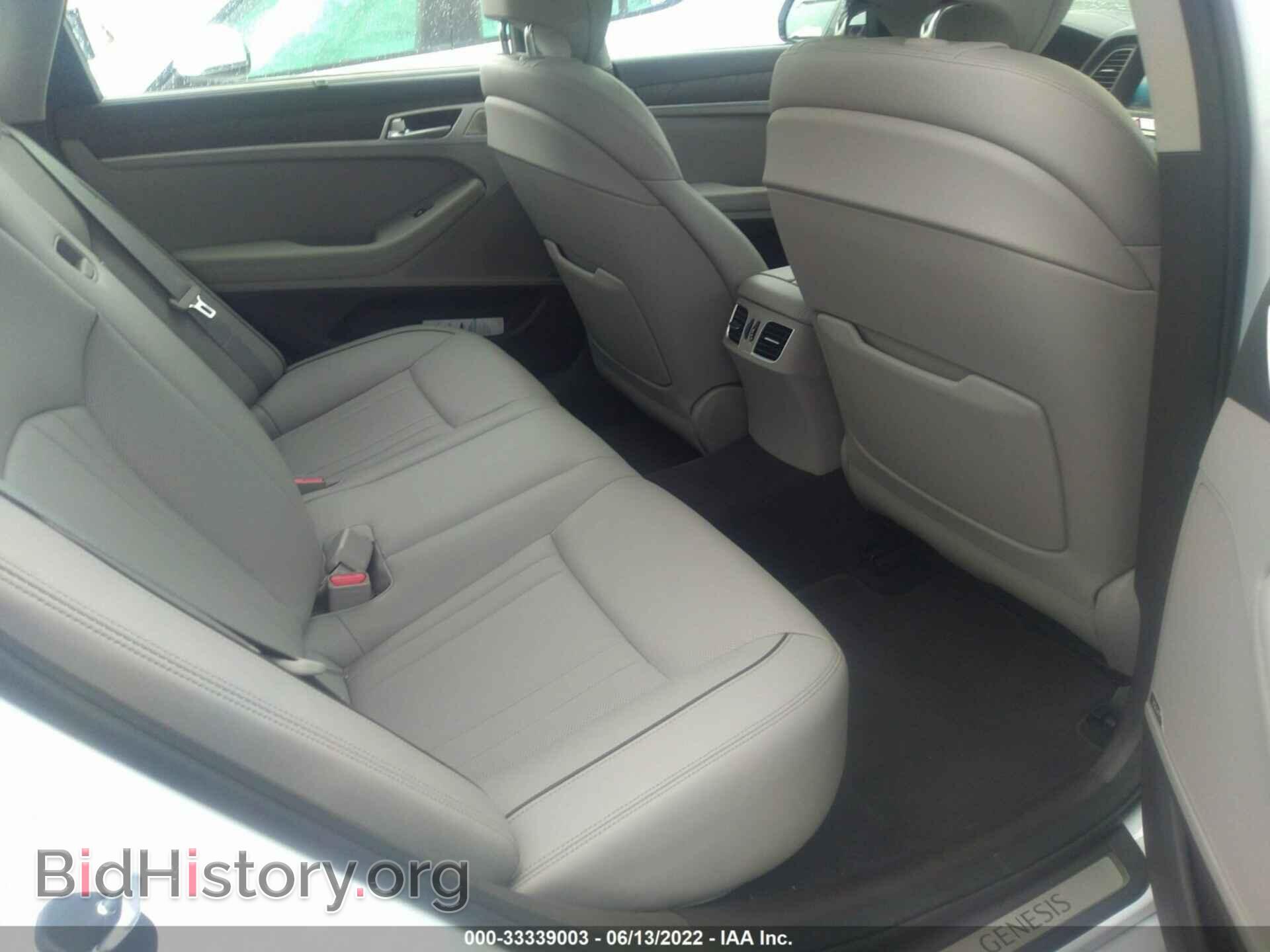 2019 GENESIS G80 - VIN: KMHGN4JEXKU291356 - Фото 8