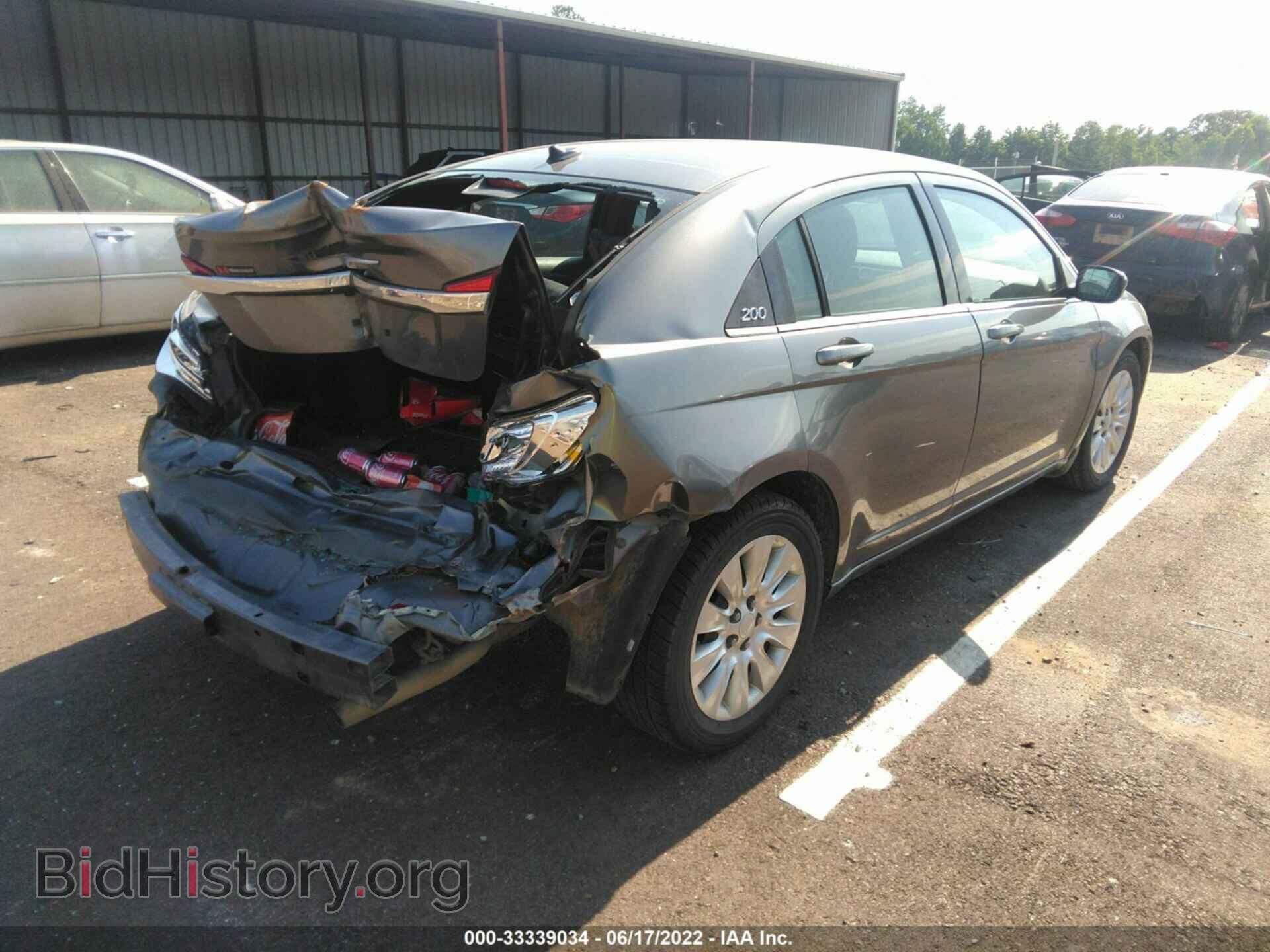 2012 CHRYSLER 200 - VIN: 1C3CCBAB9CN268380 - Фото 4