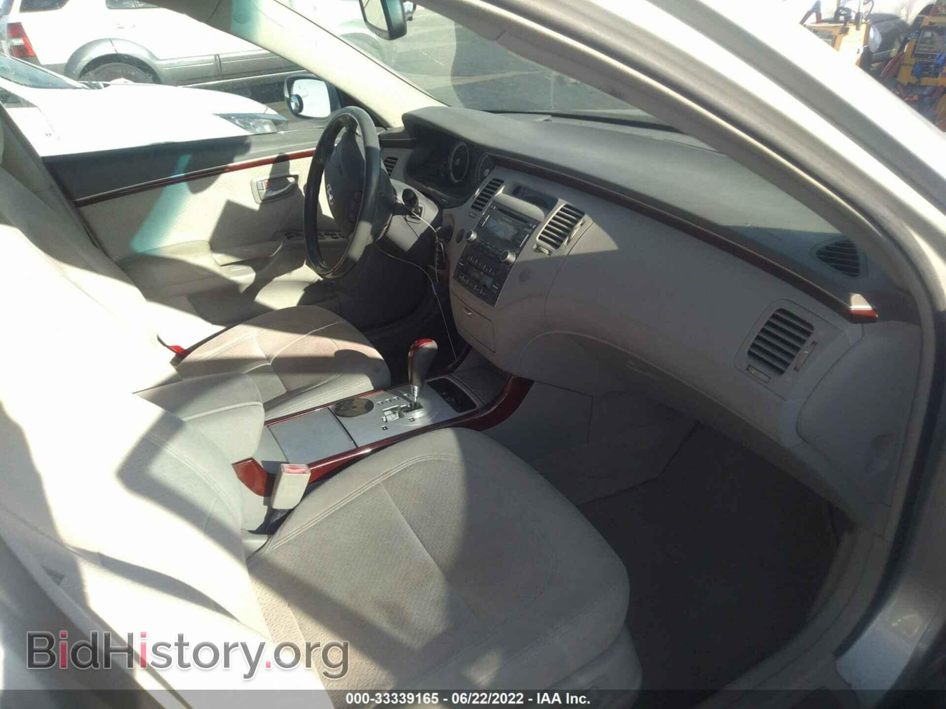 2006 HYUNDAI AZERA - VIN: KMHFC46F06A113045 - Фото 5