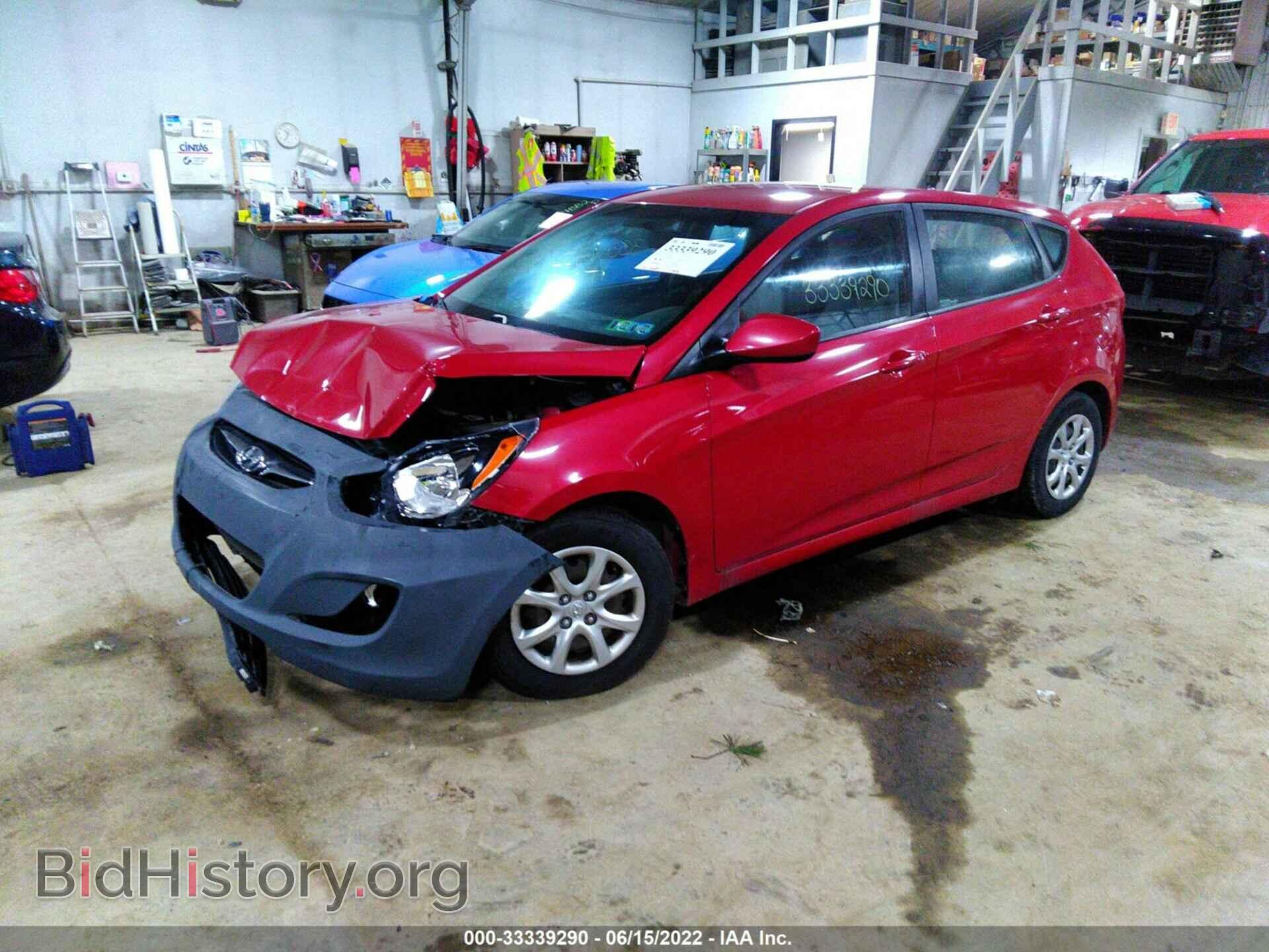 2014 HYUNDAI ACCENT - VIN: KMHCT5AE7EU142501 - Фото 2