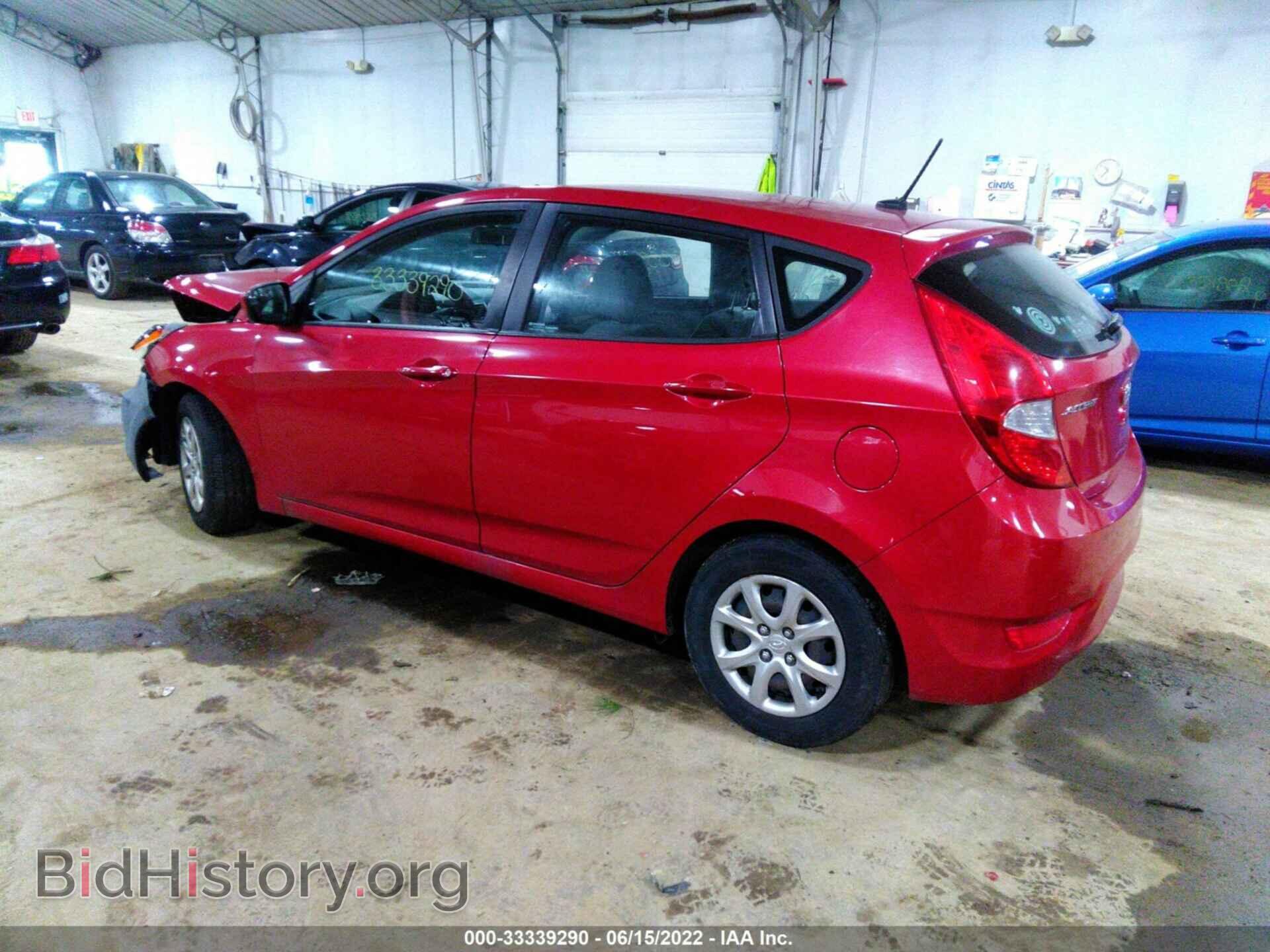 2014 HYUNDAI ACCENT - VIN: KMHCT5AE7EU142501 - Фото 3